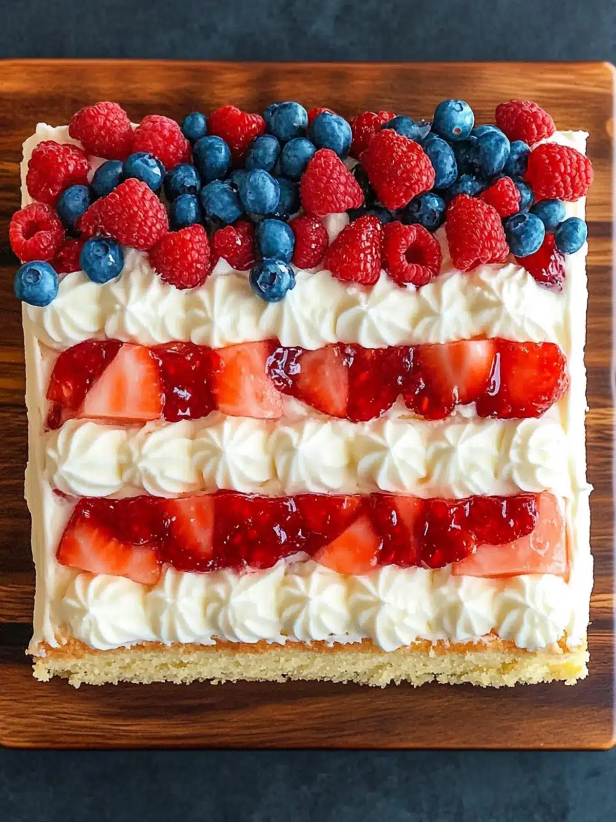 Delicious Flag Cake That's Perfect for Celebrations 5 Flag Cake