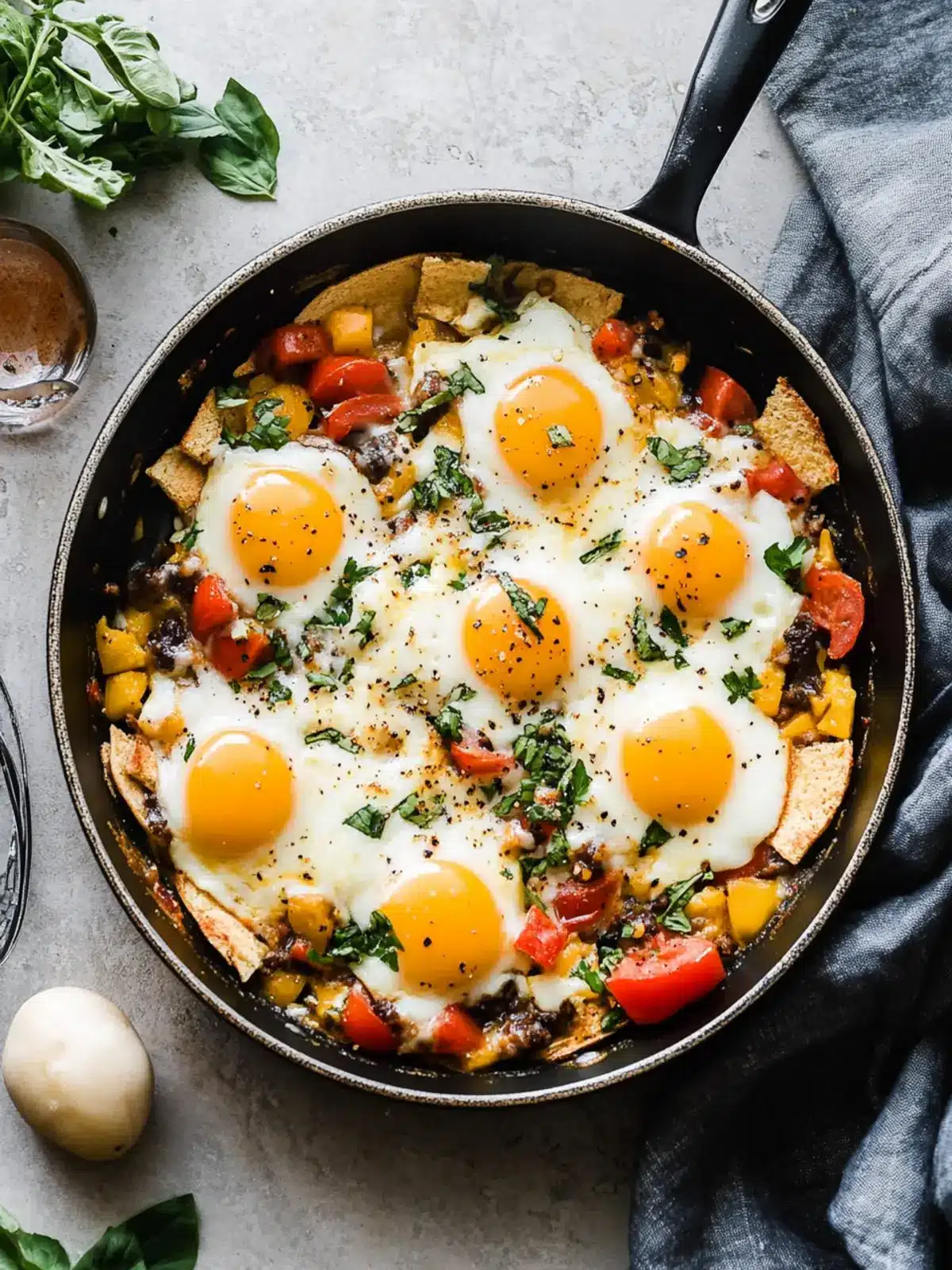 Sizzling Breakfast Skillet: A Hearty Morning Delight 4 Breakfast Skillet