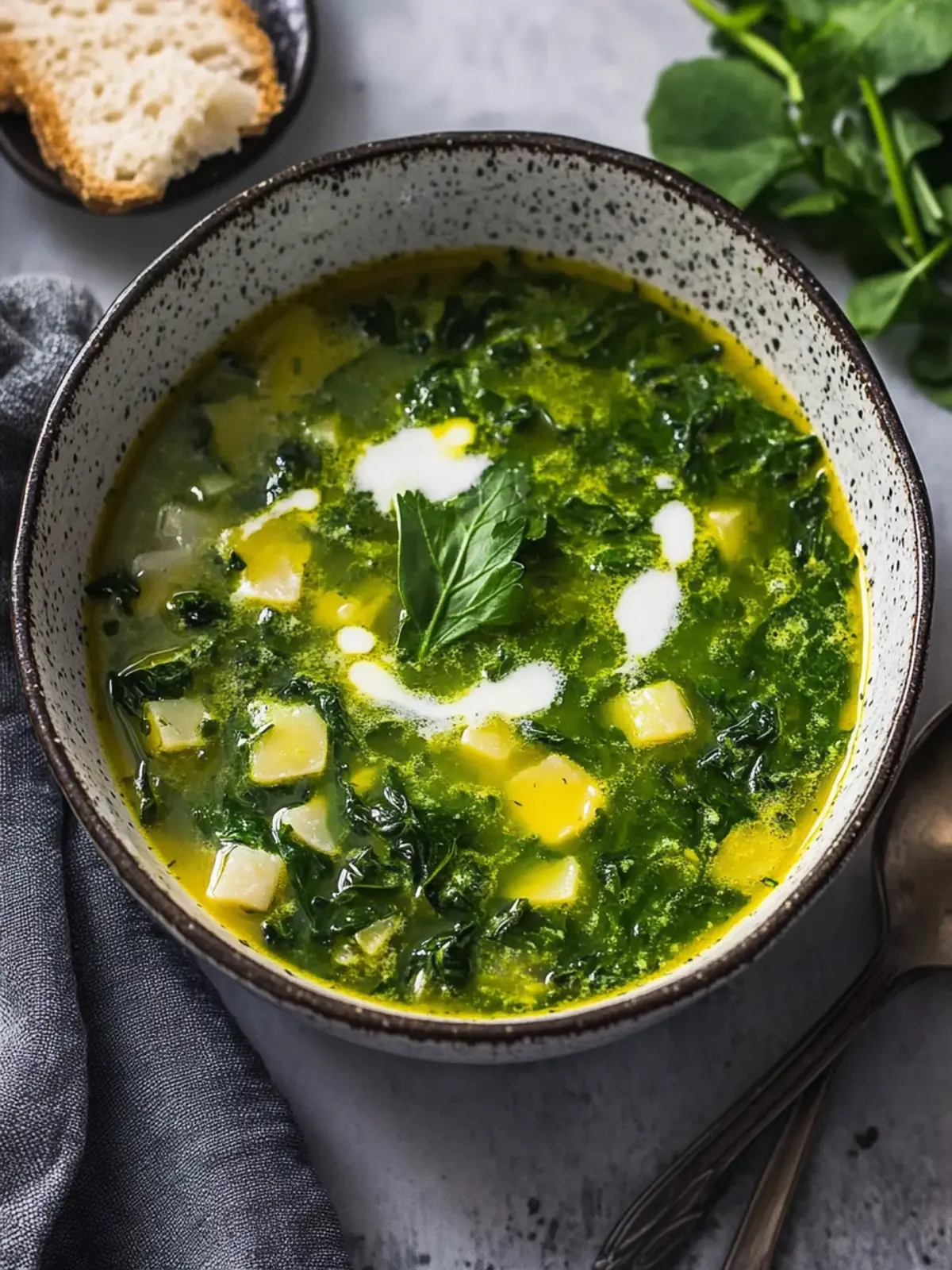 Delicious Green Borscht: Vibrant Spinach Soup Made Easy 3 Green Borscht (Ukrainian Spinach Soup)