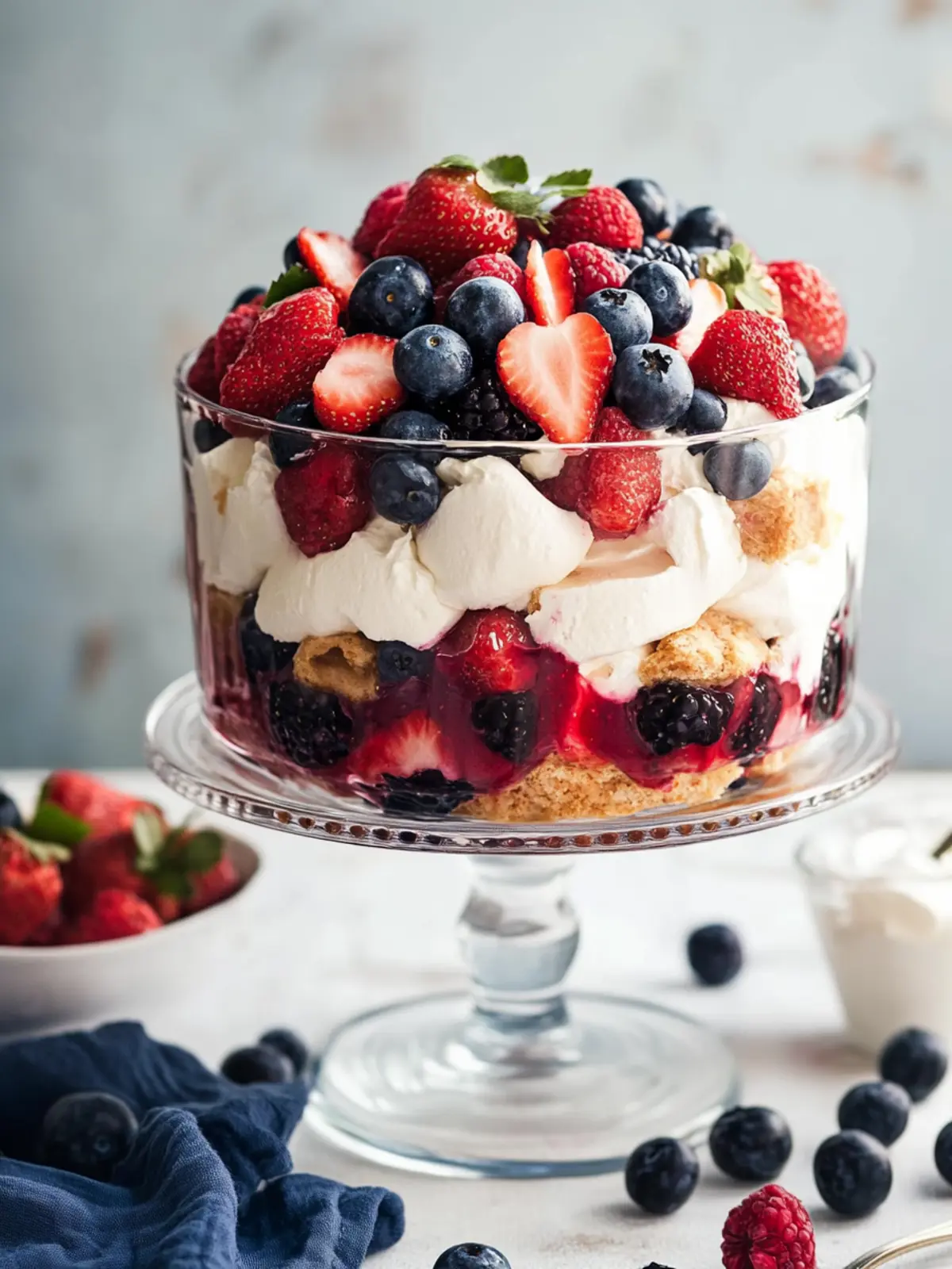 Delicious Mixed Berry Trifle for Your Sweet Tooth Cravings 2 Mixed Berry Trifle