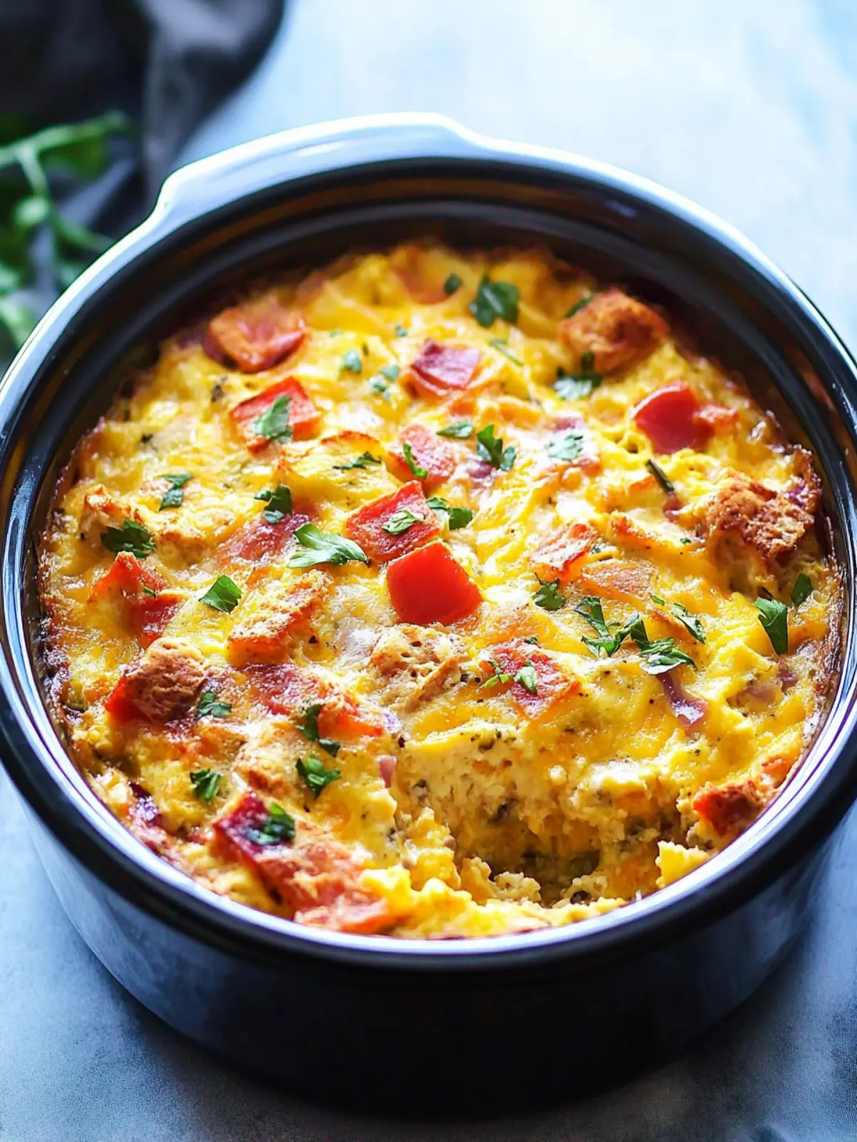 Delicious Crockpot Breakfast Casserole for Easy Mornings 4 Crockpot Breakfast Casserole