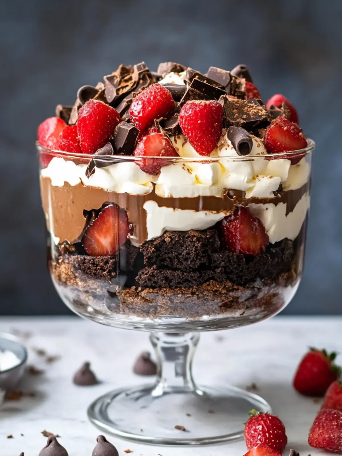 Decadent Chocolate Brownie Trifle That'll Wow Your Guests 2 Chocolate Brownie Trifle