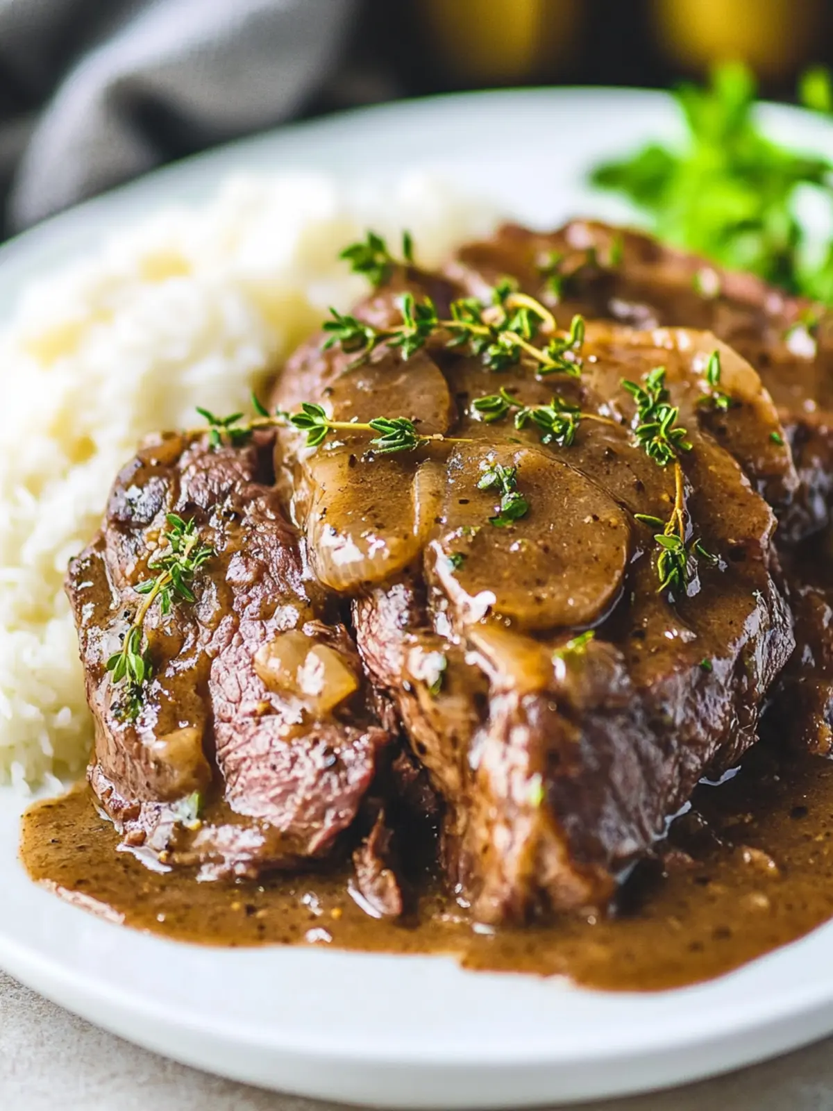 Savory Crockpot Smothered Steak That Melts in Your Mouth 3 Crockpot Smothered Steak