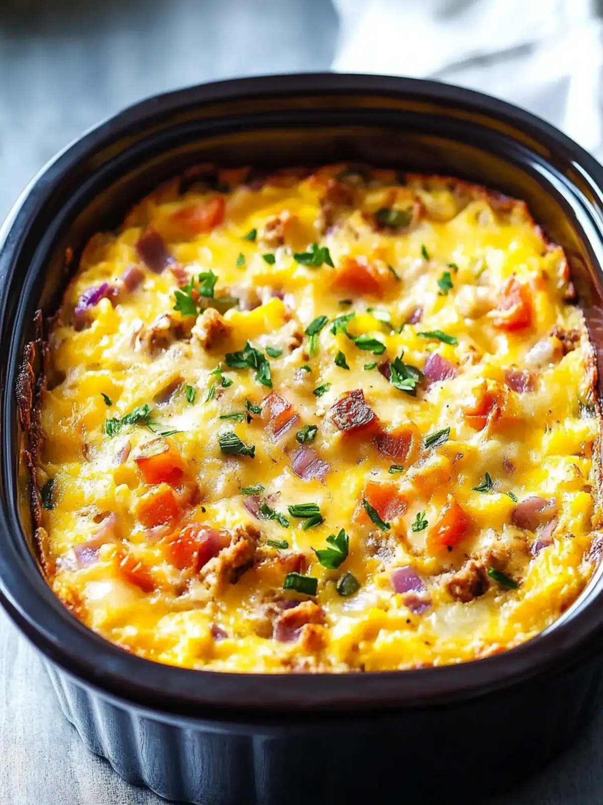 Delicious Crockpot Breakfast Casserole for Easy Mornings 5 Crockpot Breakfast Casserole