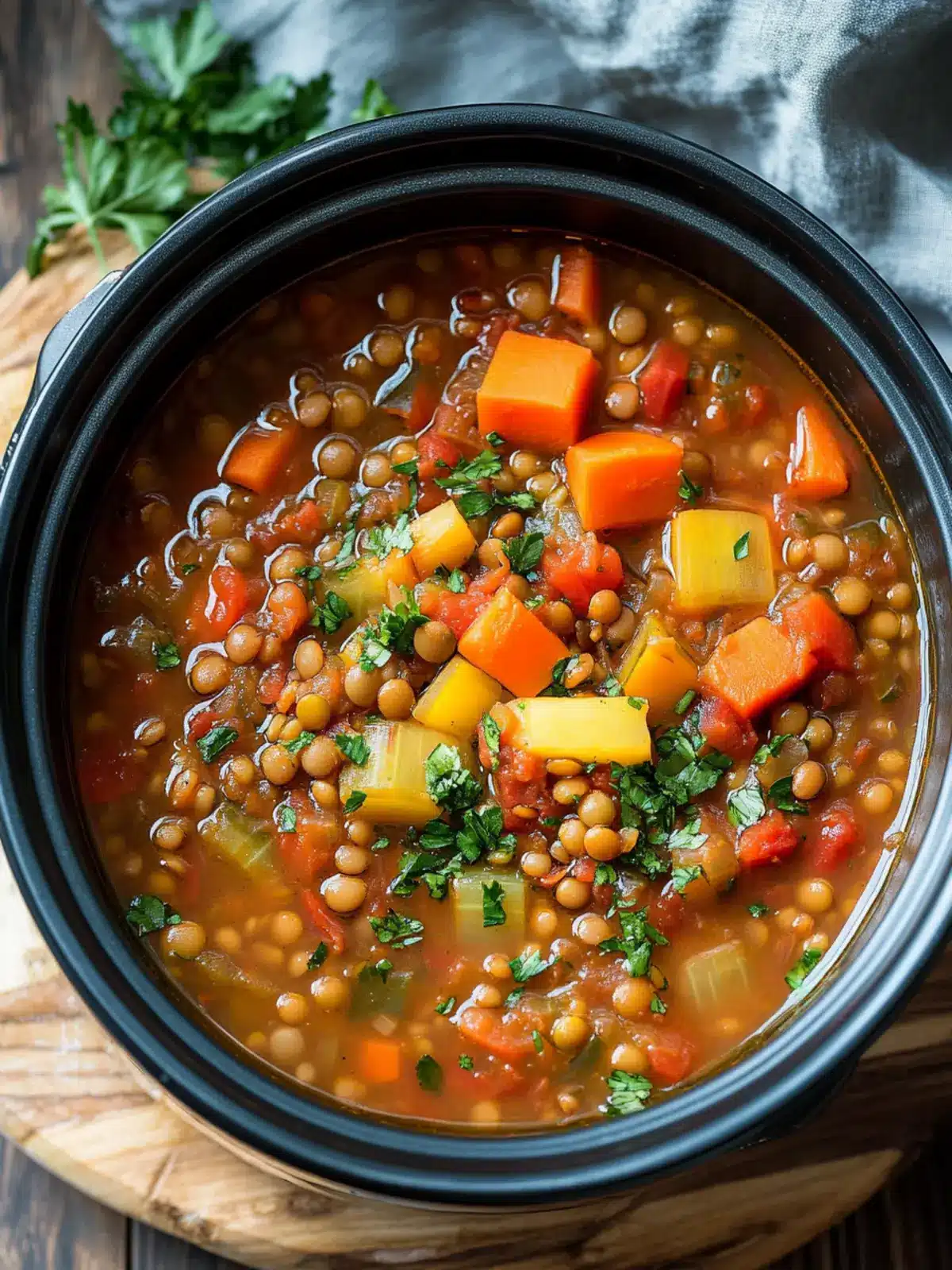 Hearty Lentil Vegetable Stew for Ultimate Comfort Cooking 3 Lentil Vegetable Stew