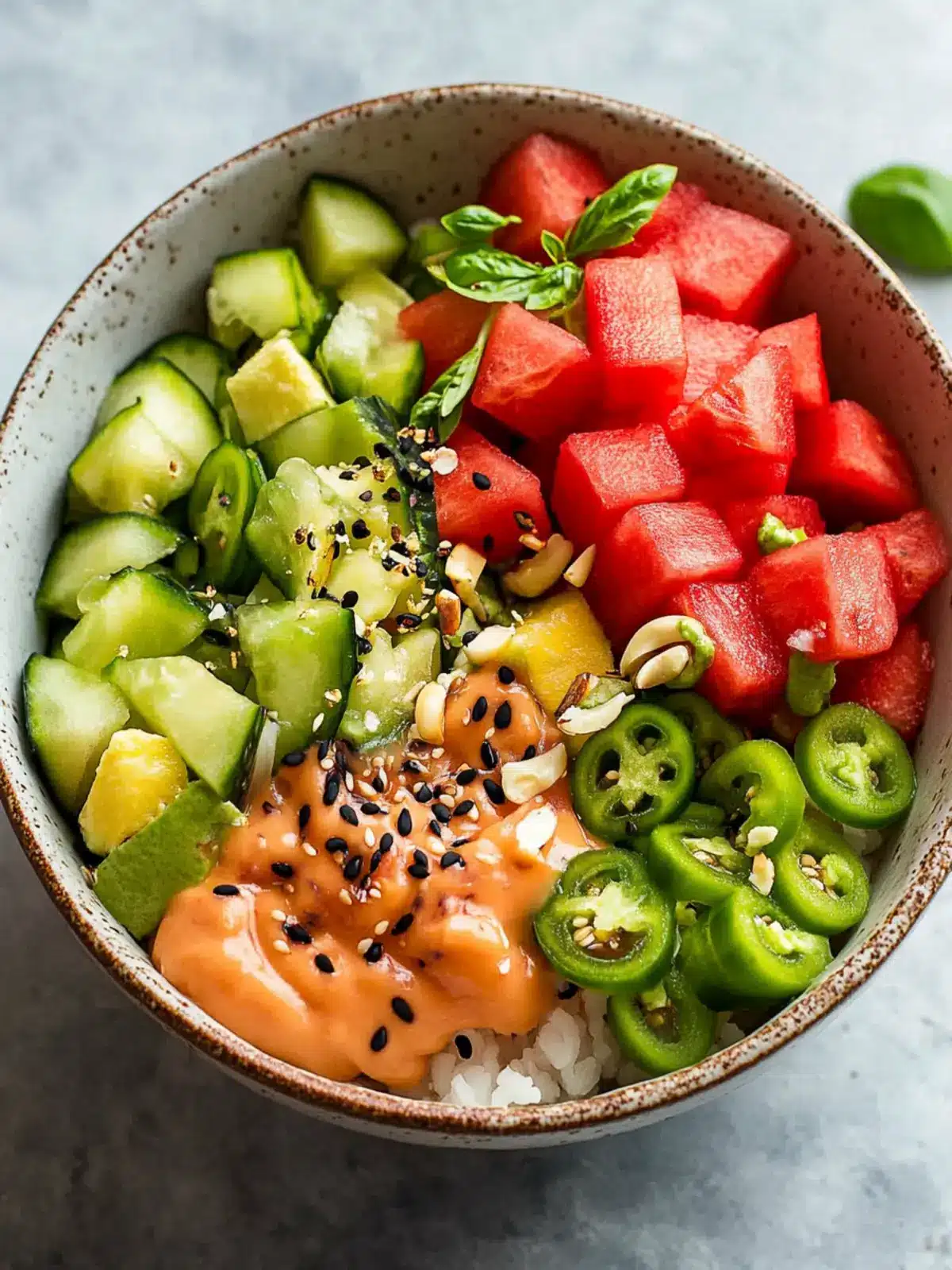 Watermelon Poke Bowl: A Fresh Twist on a Summer Favorite 3 Watermelon Poke Bowl