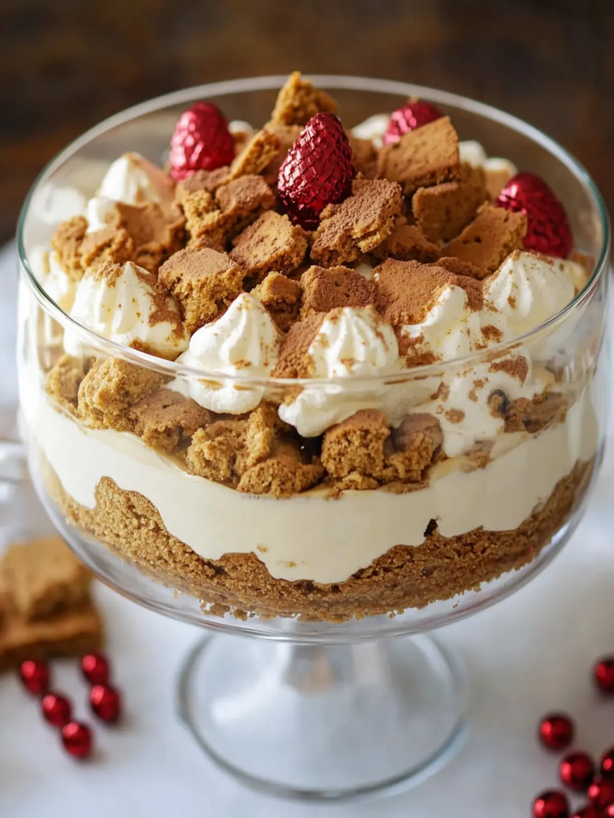Decadent Eggnog Gingerbread Trifle for Cozy Nights In 4 Eggnog Gingerbread Trifle