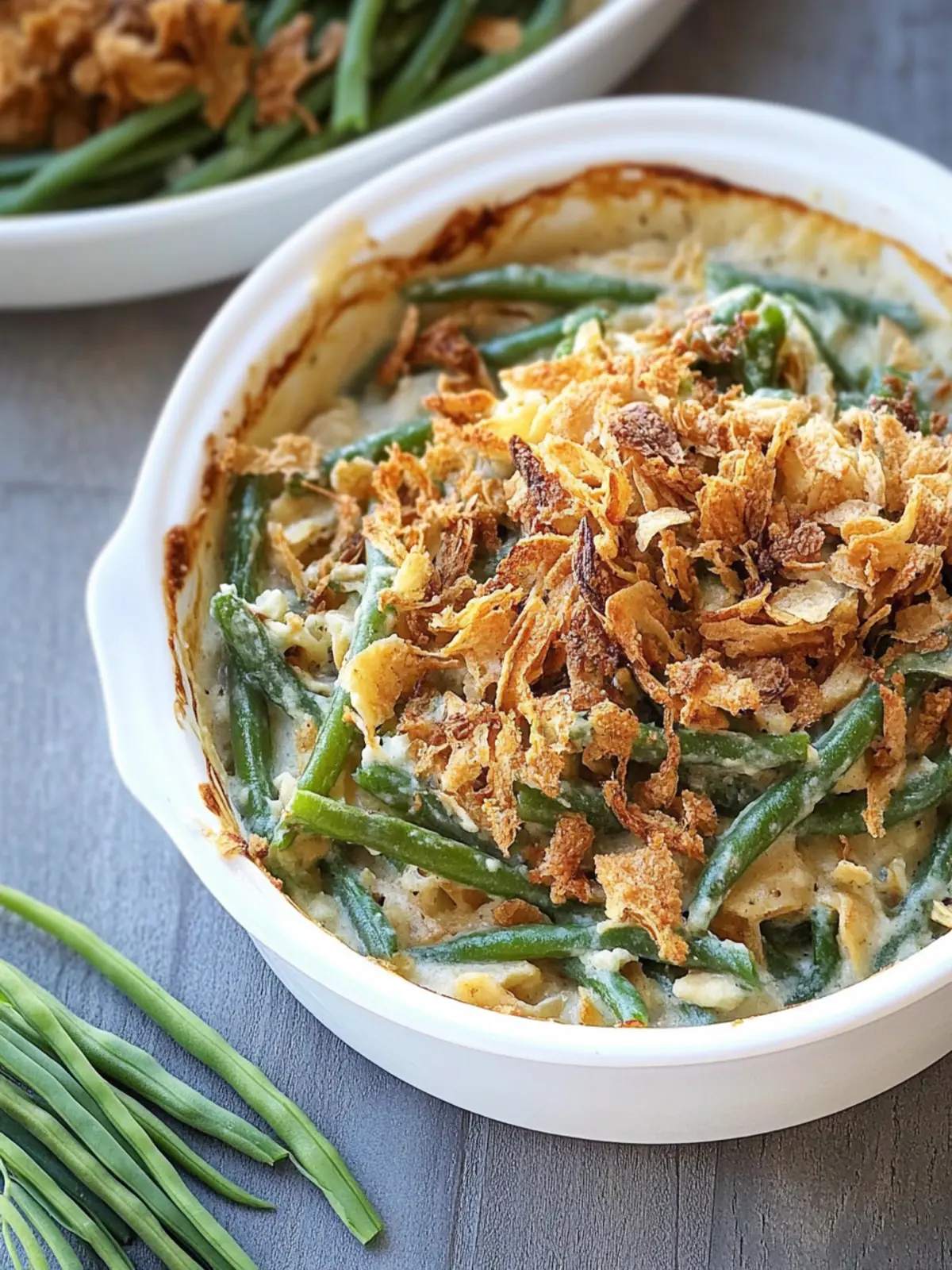 Delicious Dairy Free Green Bean Casserole for Cozy Nights 3 Dairy Free Green Bean Casserole