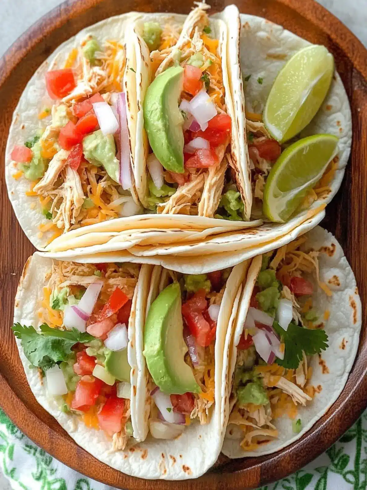Savor Every Bite with Easy Crockpot Chicken Tacos 3 Crockpot Chicken Tacos