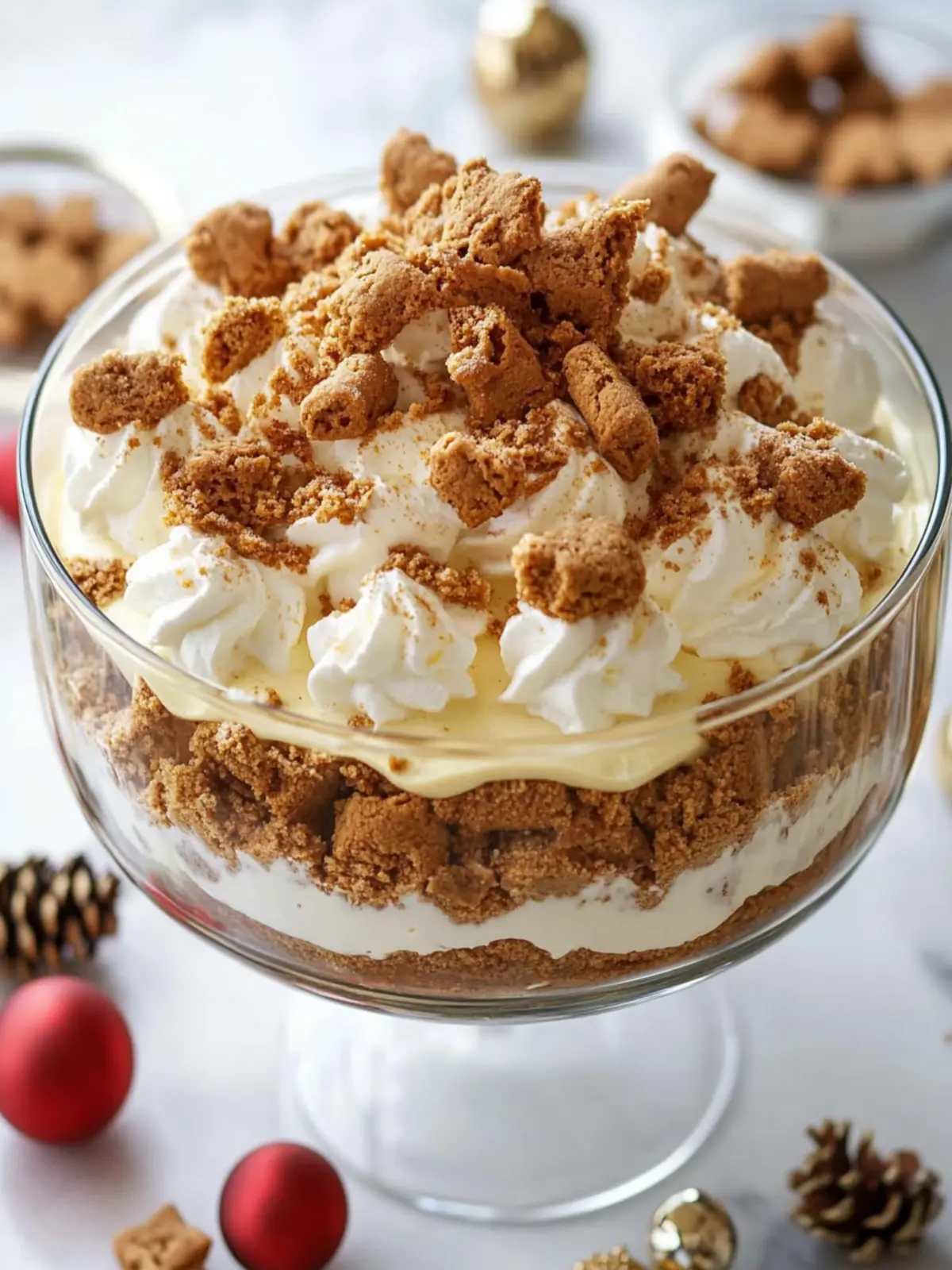Decadent Eggnog Gingerbread Trifle for Cozy Nights In 3 Eggnog Gingerbread Trifle
