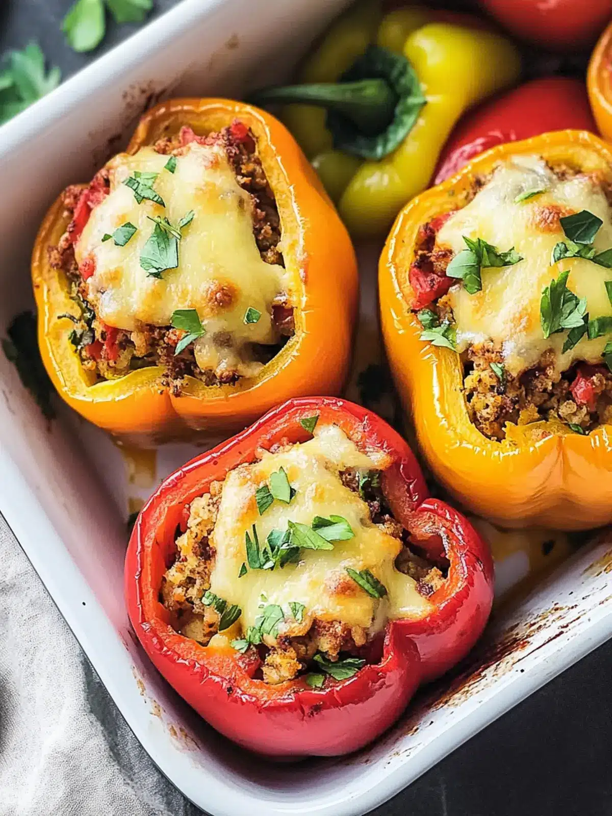 Delicious Stuffed Peppers for a Cozy Home-Cooked Meal 4 Stuffed Peppers
