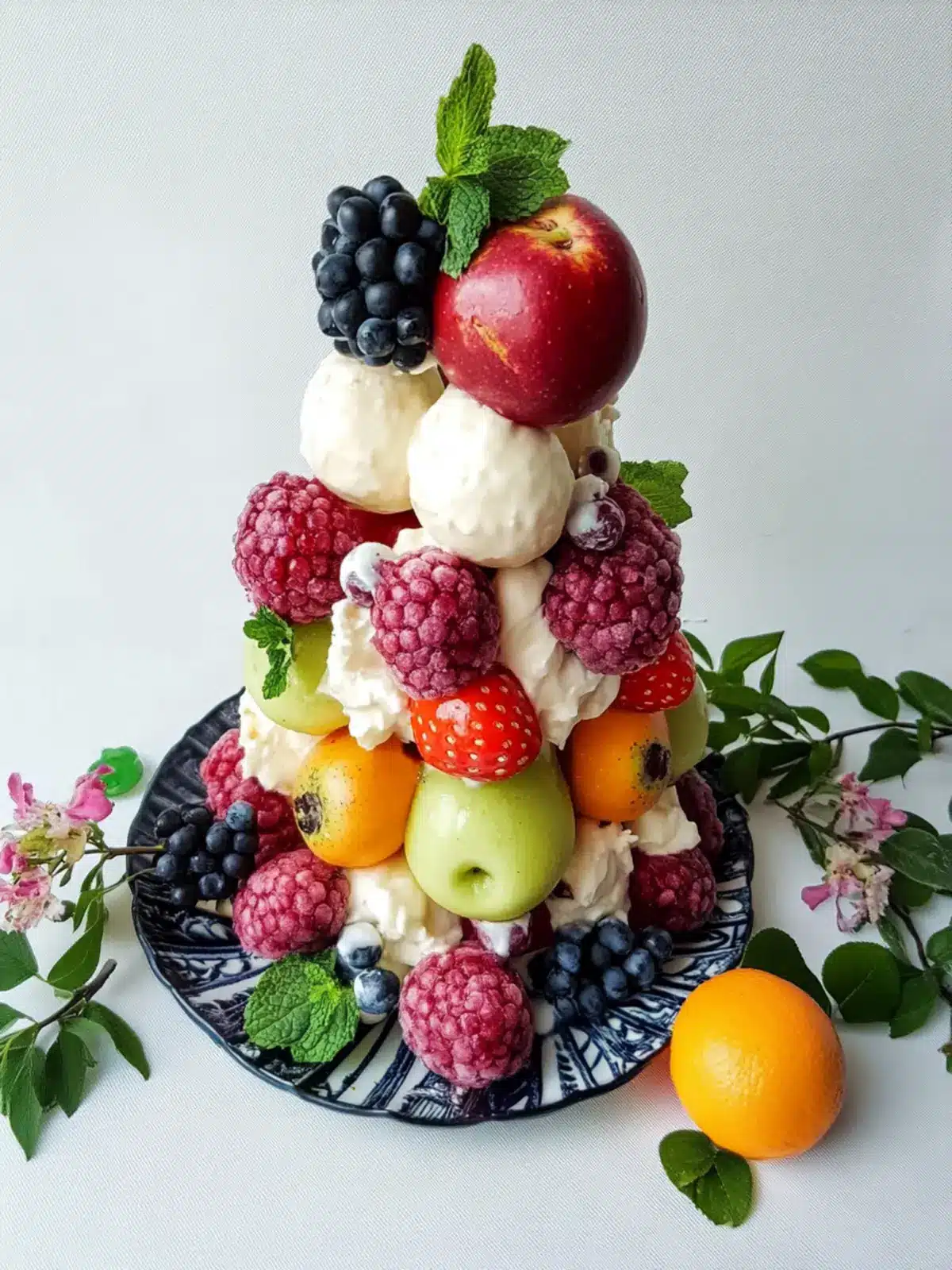 Irresistible Cheese Ball Bites with Grapes & Pomegranate 2 Cheese Ball