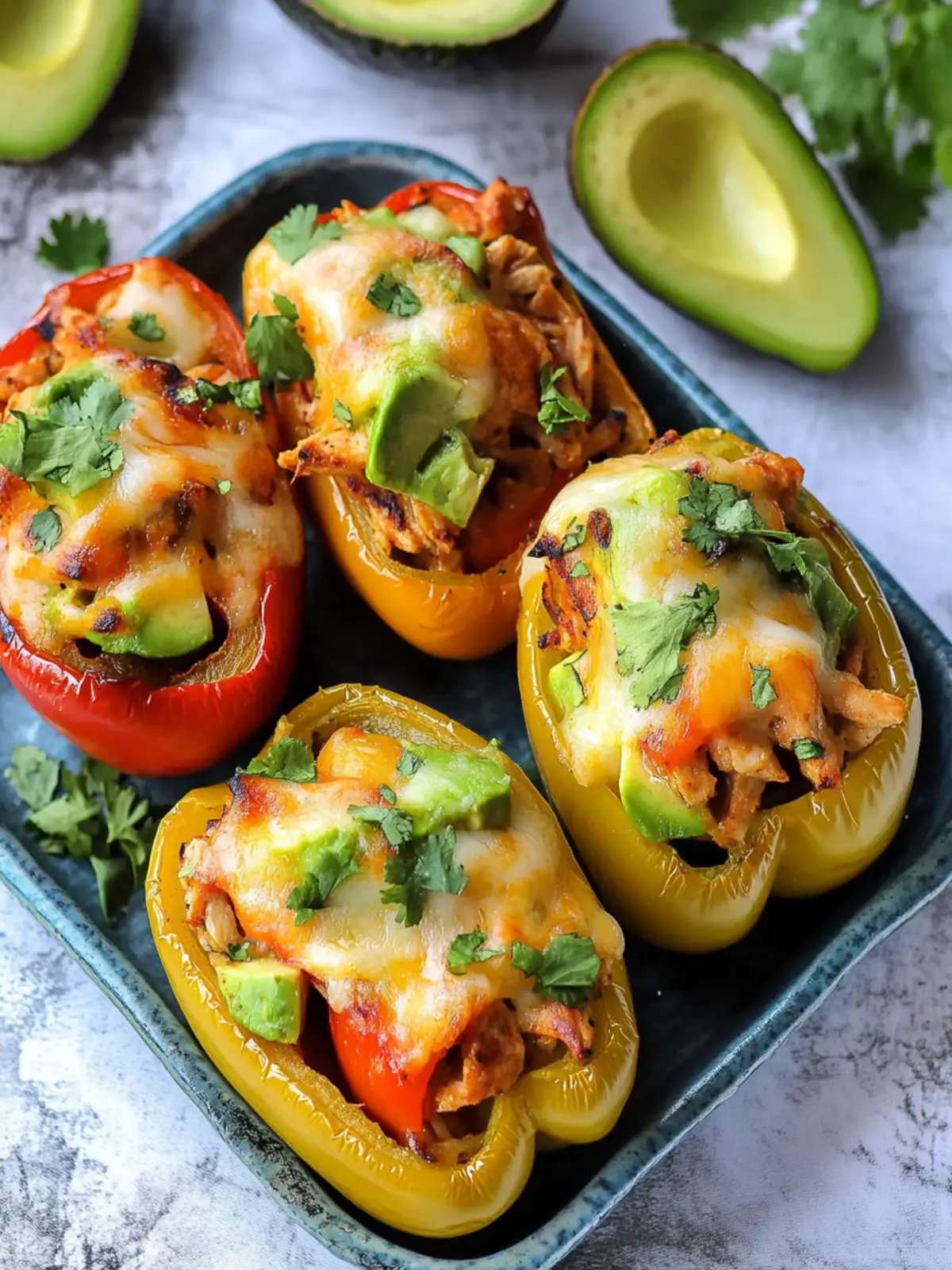 Chipotle Chicken Avocado Stuffed Peppers for a Flavor Boost 3 Chipotle Chicken Avocado Stuffed Peppers
