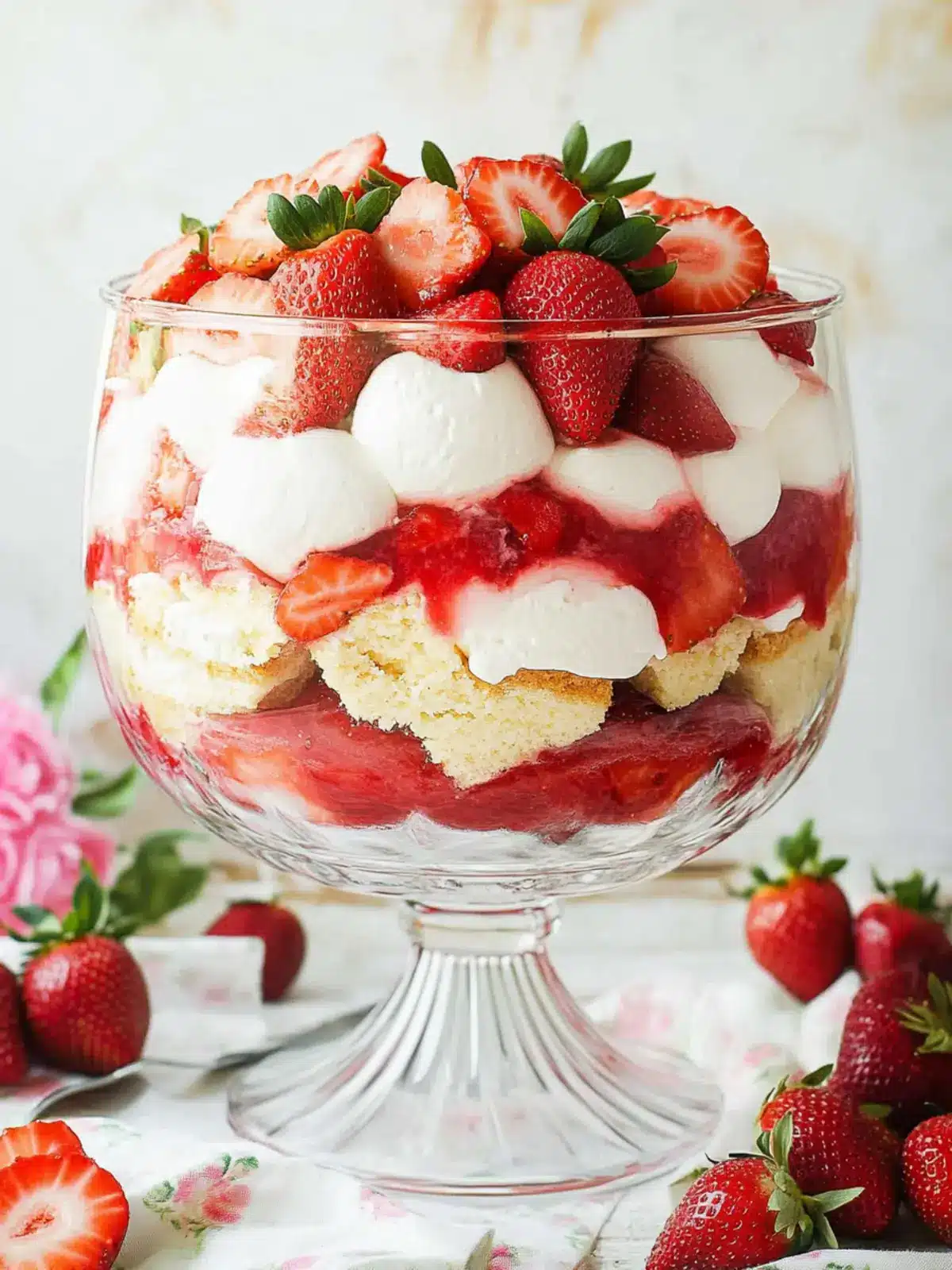 Irresistible Strawberry Shortcake Trifle You'll Love Making 3 Strawberry Shortcake Trifle