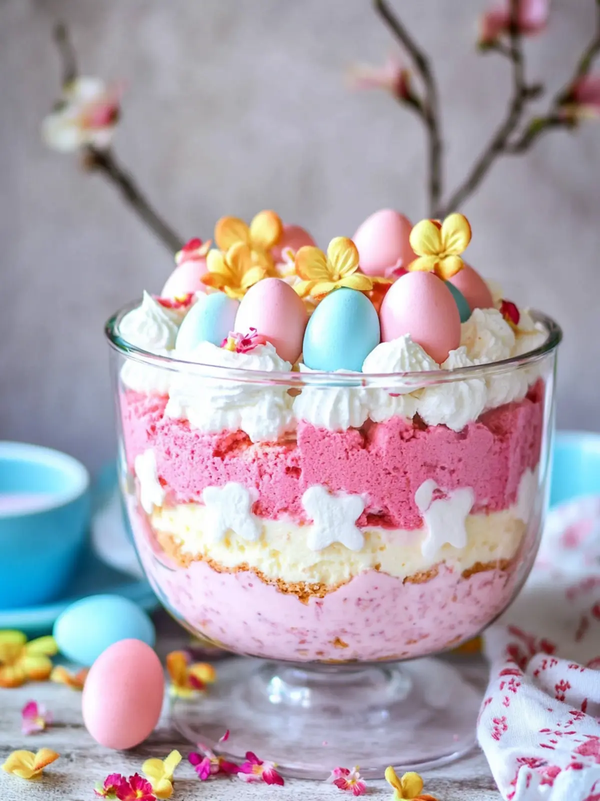 Easter Pink Velvet Cheesecake Trifle That'll Delight Everyone 5 Easter Pink Velvet Cheesecake Trifle