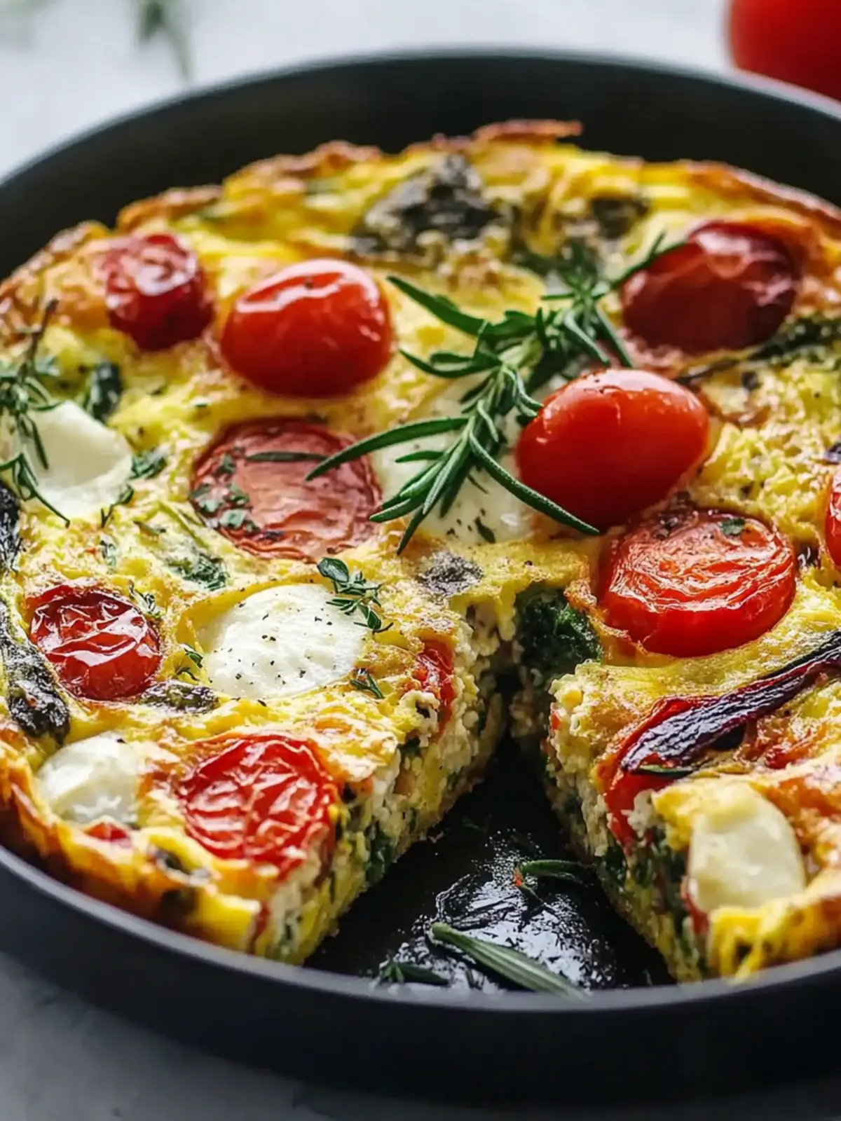Mediterranean Frittata Veggie for an Easy Weeknight Meal 4 Mediterranean Frittata Veggie