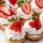 Irresistible Strawberry Shortcake Cheesecake Bites Recipe 7 Strawberry Shortcake Cheesecake Bites