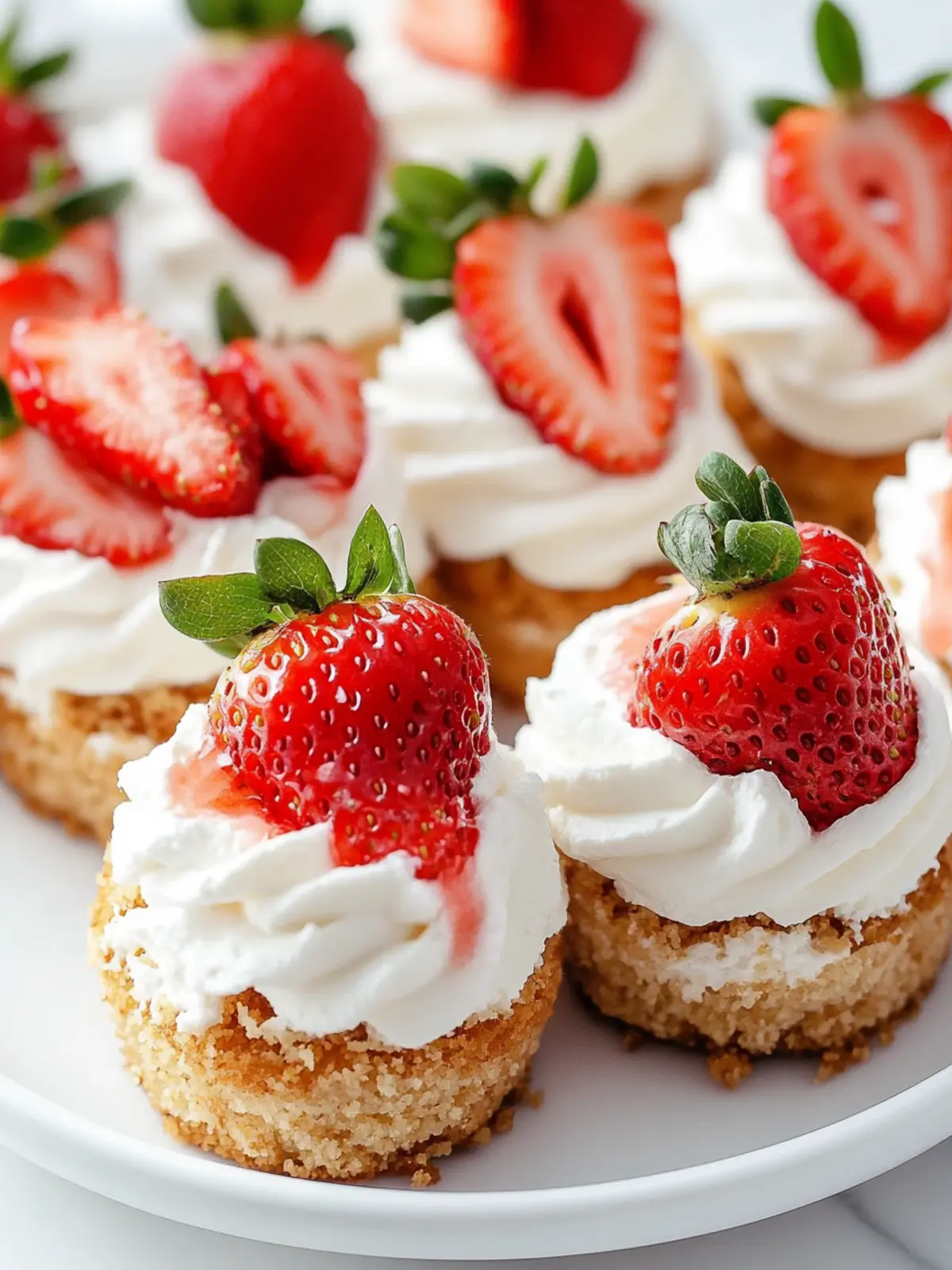 Irresistible Strawberry Shortcake Cheesecake Bites Recipe 5 Strawberry Shortcake Cheesecake Bites