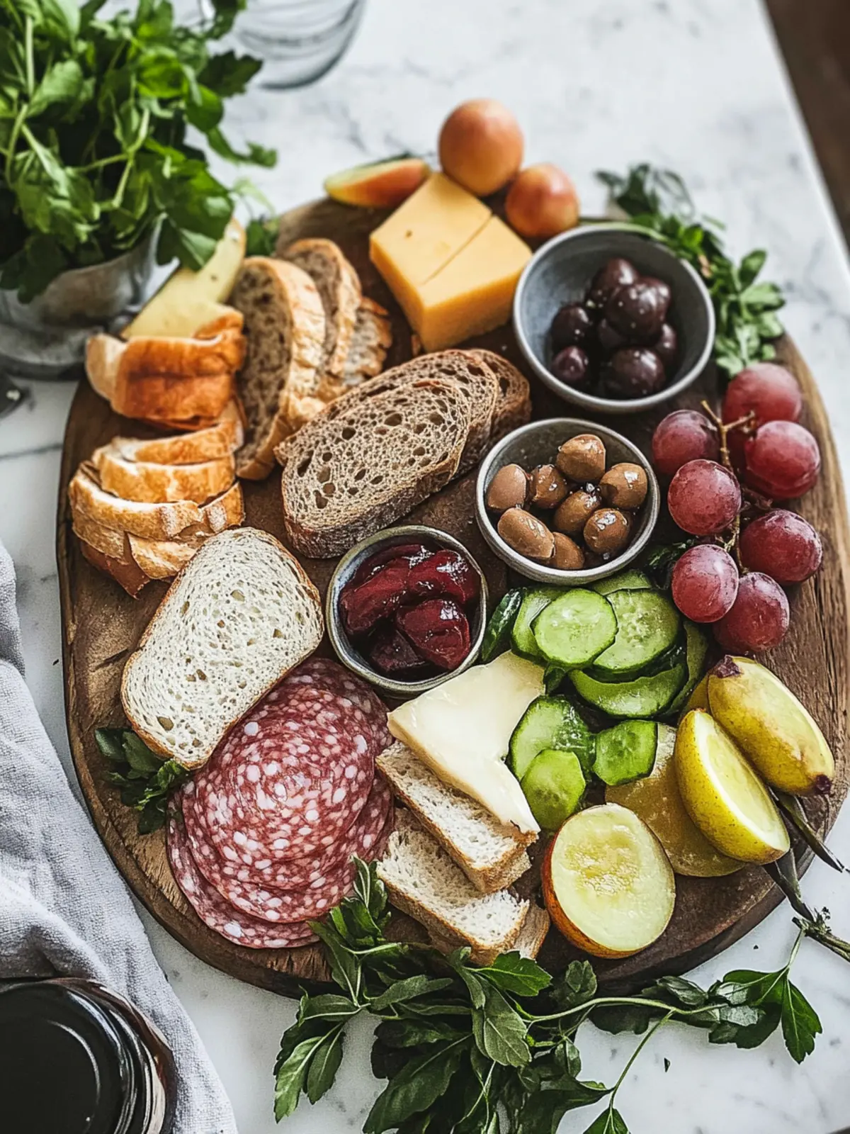 Ploughman's Lunch: Ultimate DIY Grazing Board Delight 4 Ploughman's Lunch