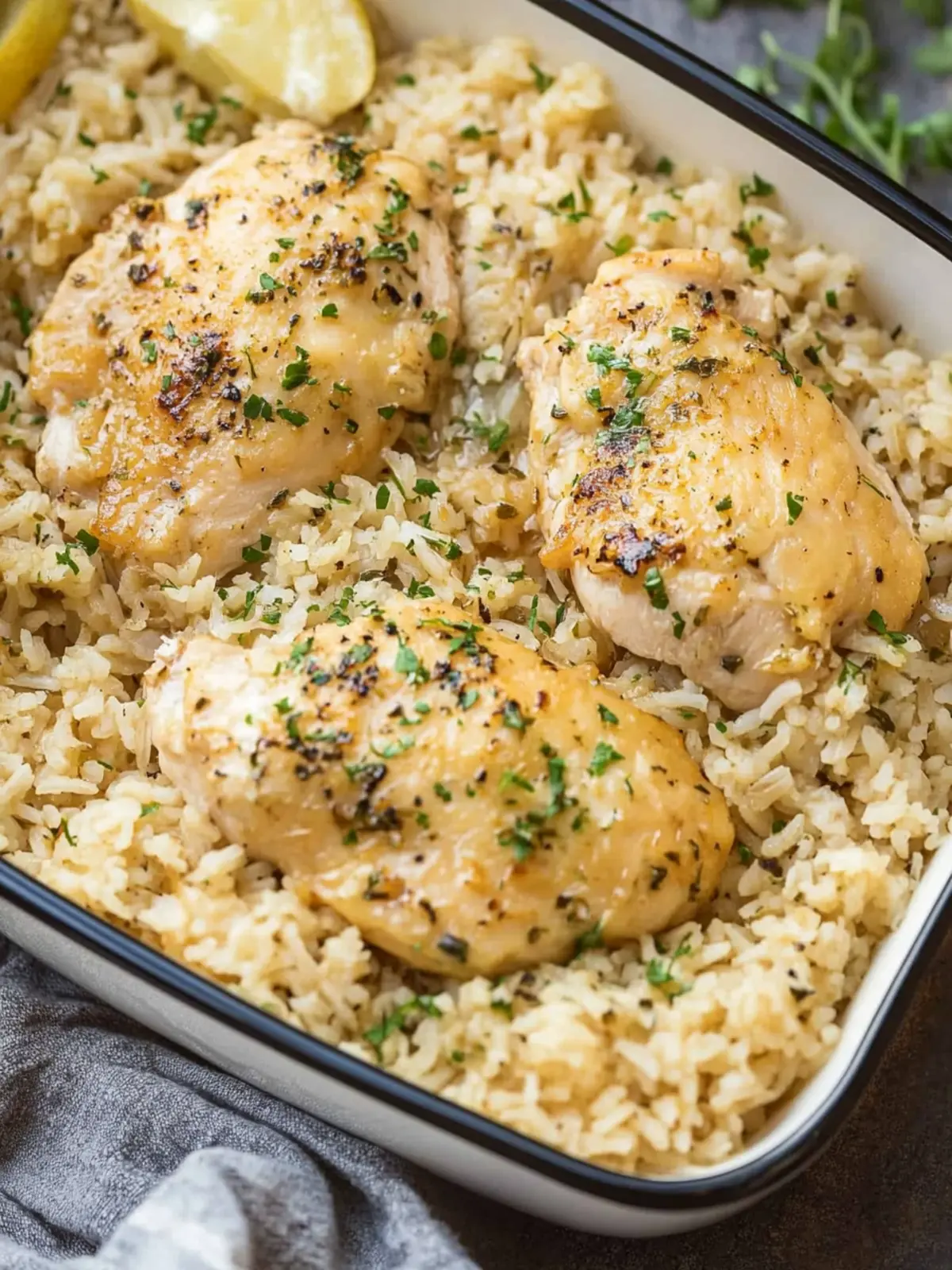 Easy Chicken and Rice Casserole for Cozy Family Dinners 5 Chicken and Rice