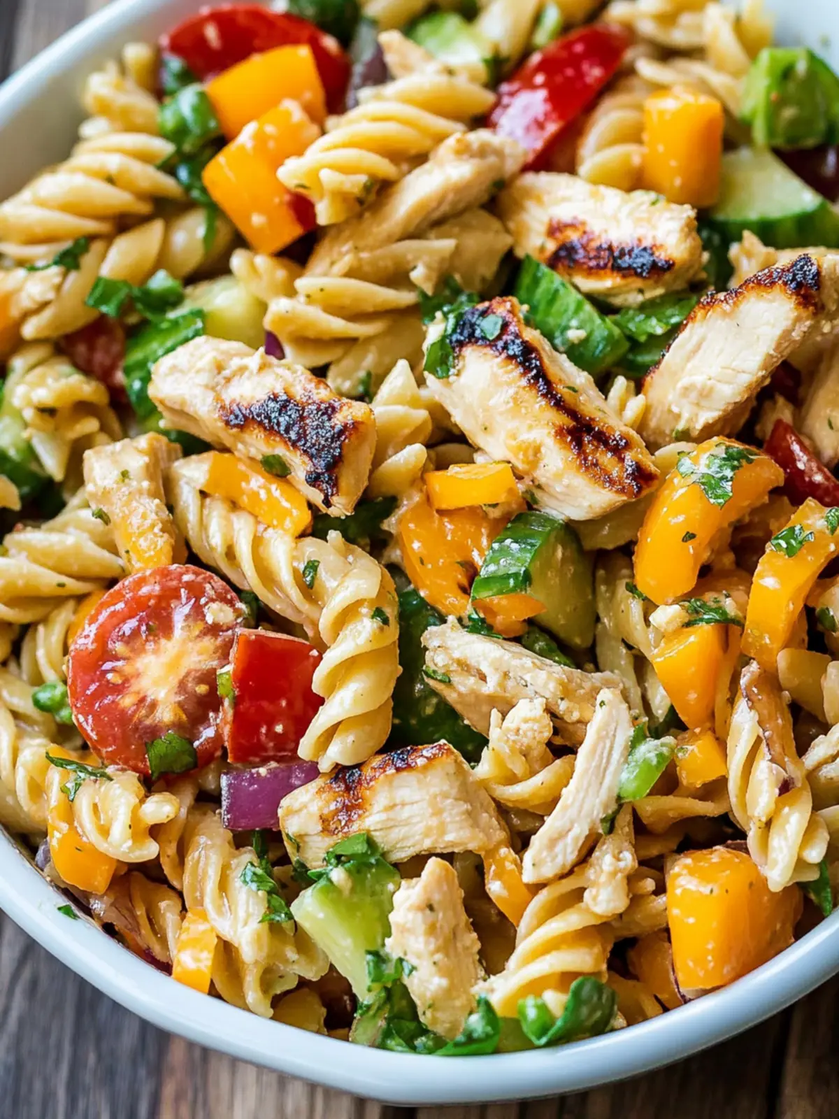 Delicious Teriyaki Chicken Pasta Salad for Fresh Flavors 4 Teriyaki Chicken Pasta Salad