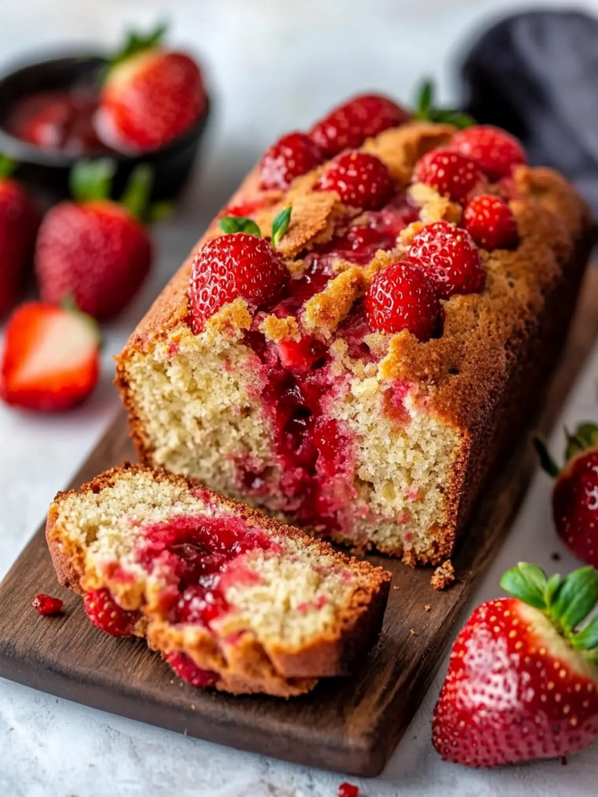 Heavenly Strawberry Bread Recipe for Your Sweet Tooth Cravings 2 Strawberry Bread