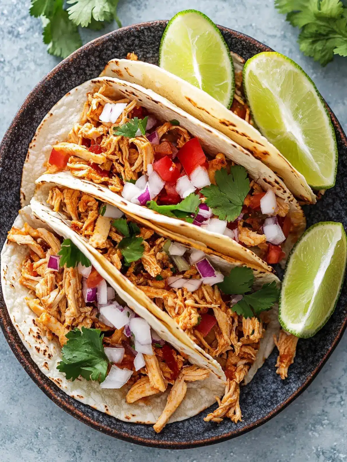 Easy Crockpot Chicken Tacos That Will Wow Your Taste Buds 2 Crockpot Chicken Tacos