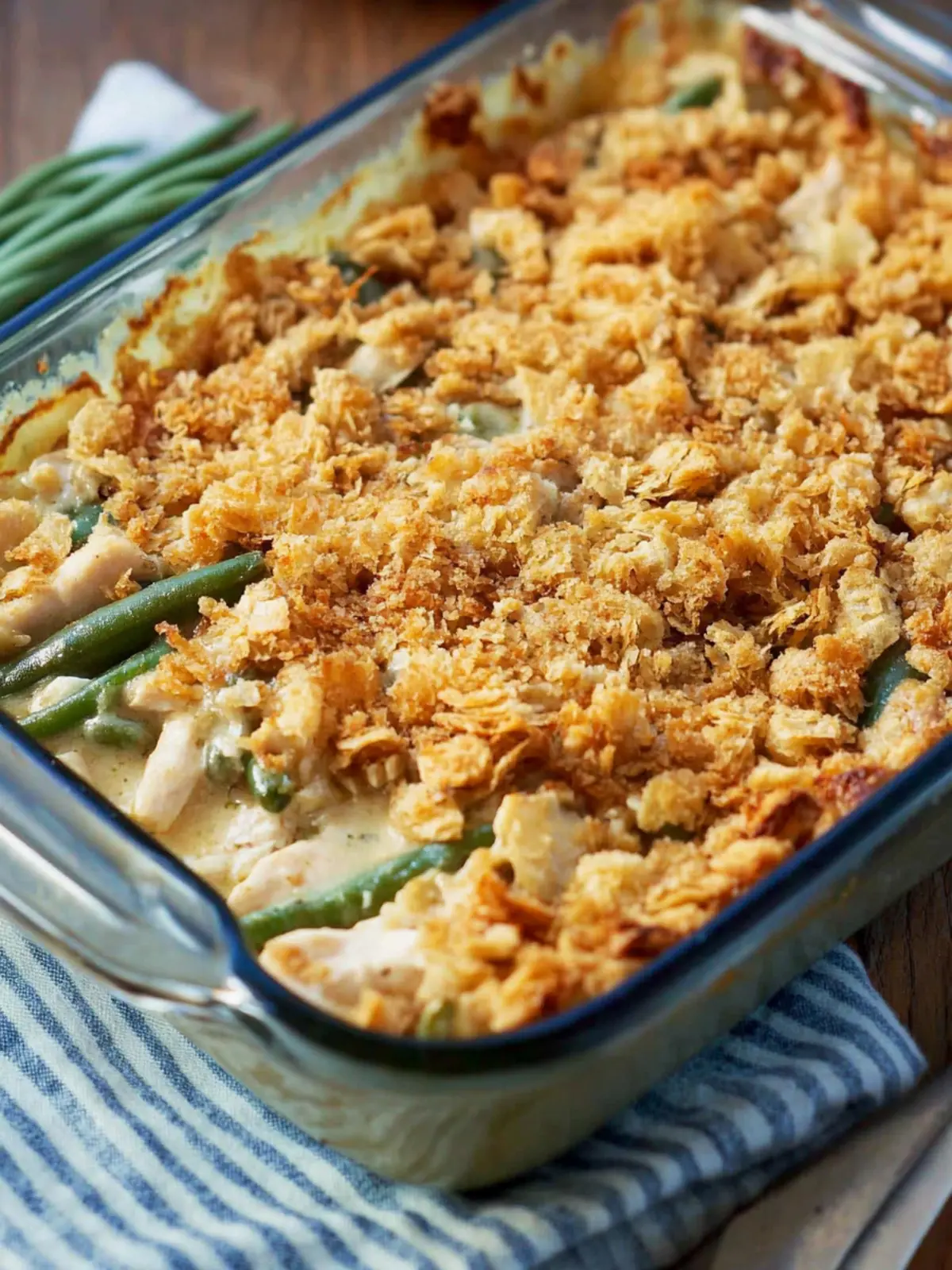 Delicious Chicken & Green Bean Casserole for Cozy Nights 4 Chicken & Green Bean Casserole