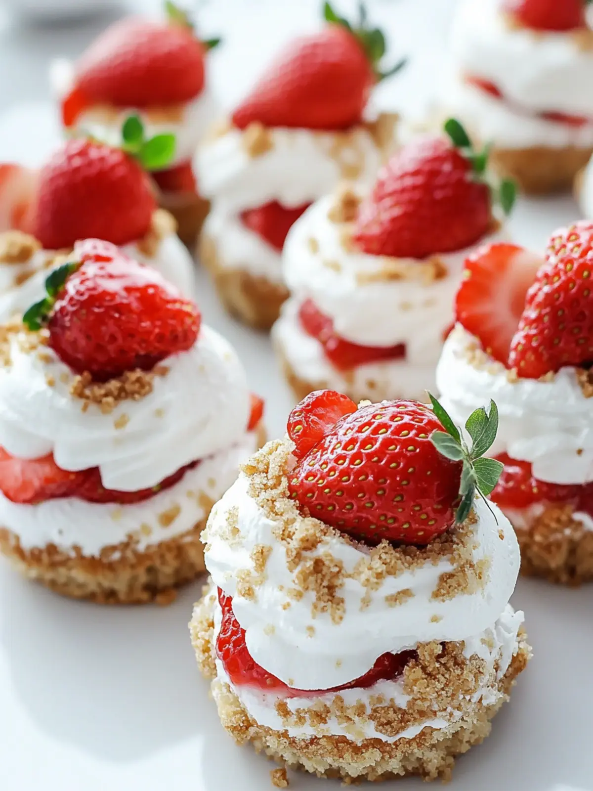 Irresistible Strawberry Shortcake Cheesecake Bites Recipe 2 Strawberry Shortcake Cheesecake Bites