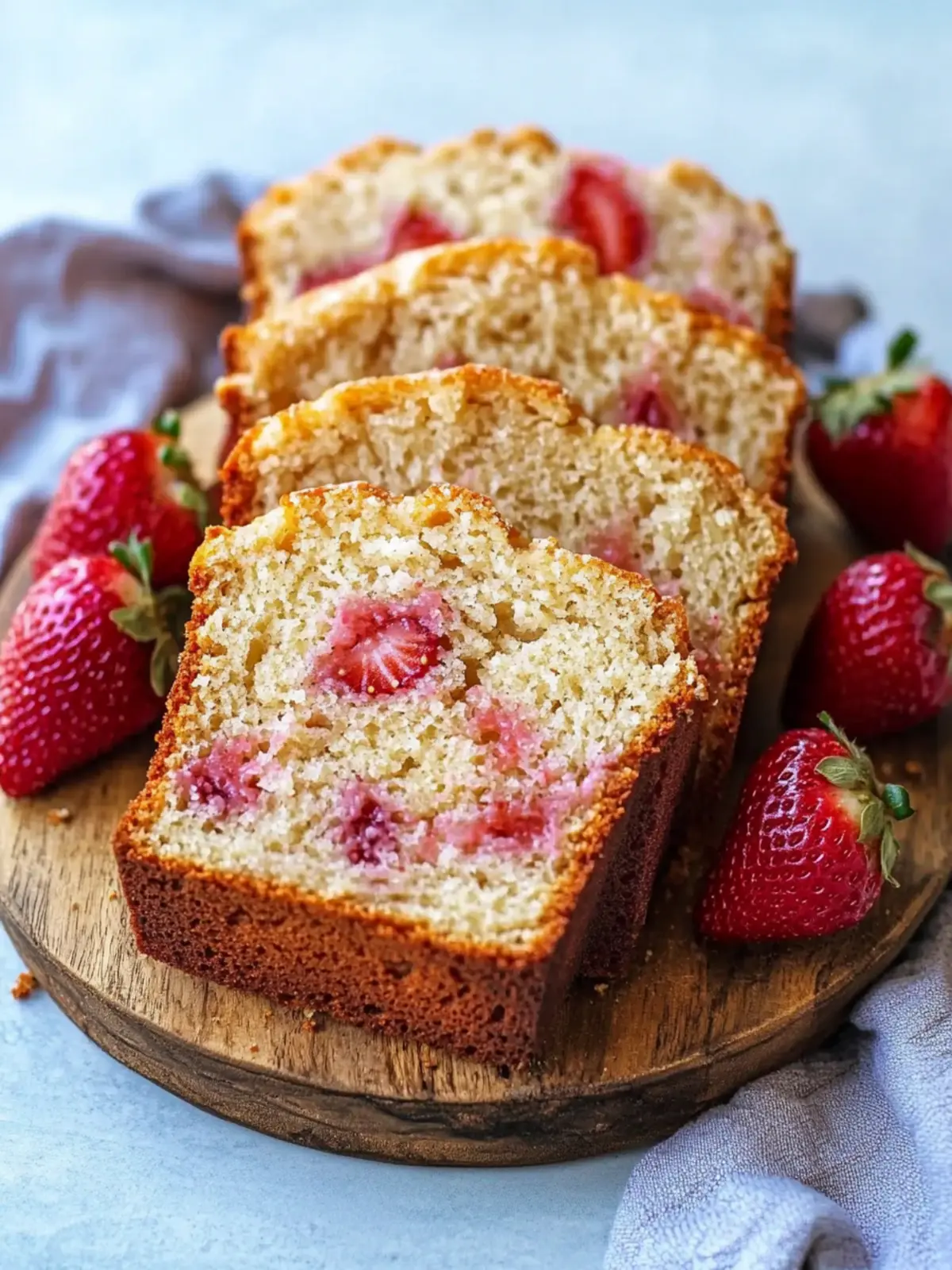 Deliciously Moist Strawberry Bread That'll Brighten Your Day 2 Strawberry Bread