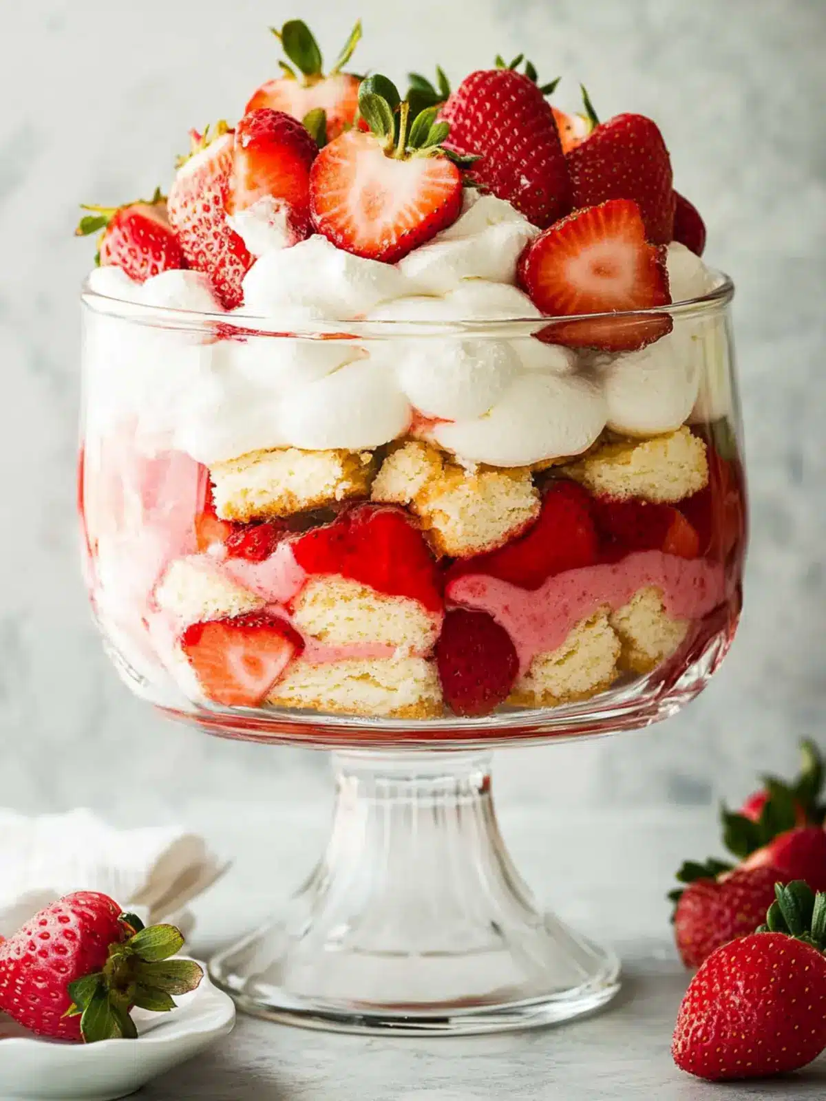 Irresistible Strawberry Shortcake Trifle You'll Love Making 5 Strawberry Shortcake Trifle