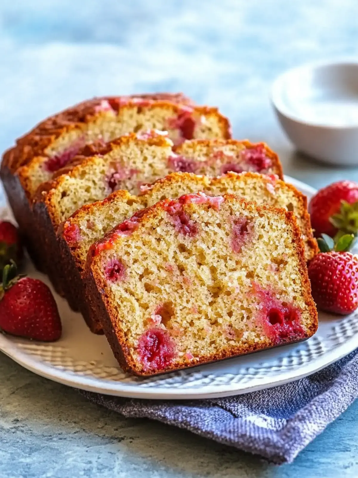 Deliciously Moist Strawberry Bread That'll Brighten Your Day 4 Strawberry Bread