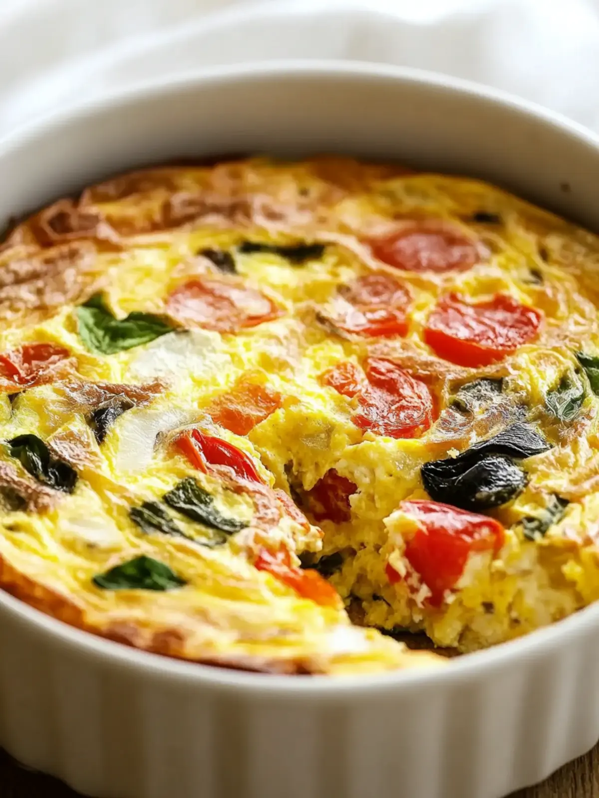 Oven-Baked Frittata: A Delicious Twist on Breakfast Brunch! 5 Oven-Baked Frittata