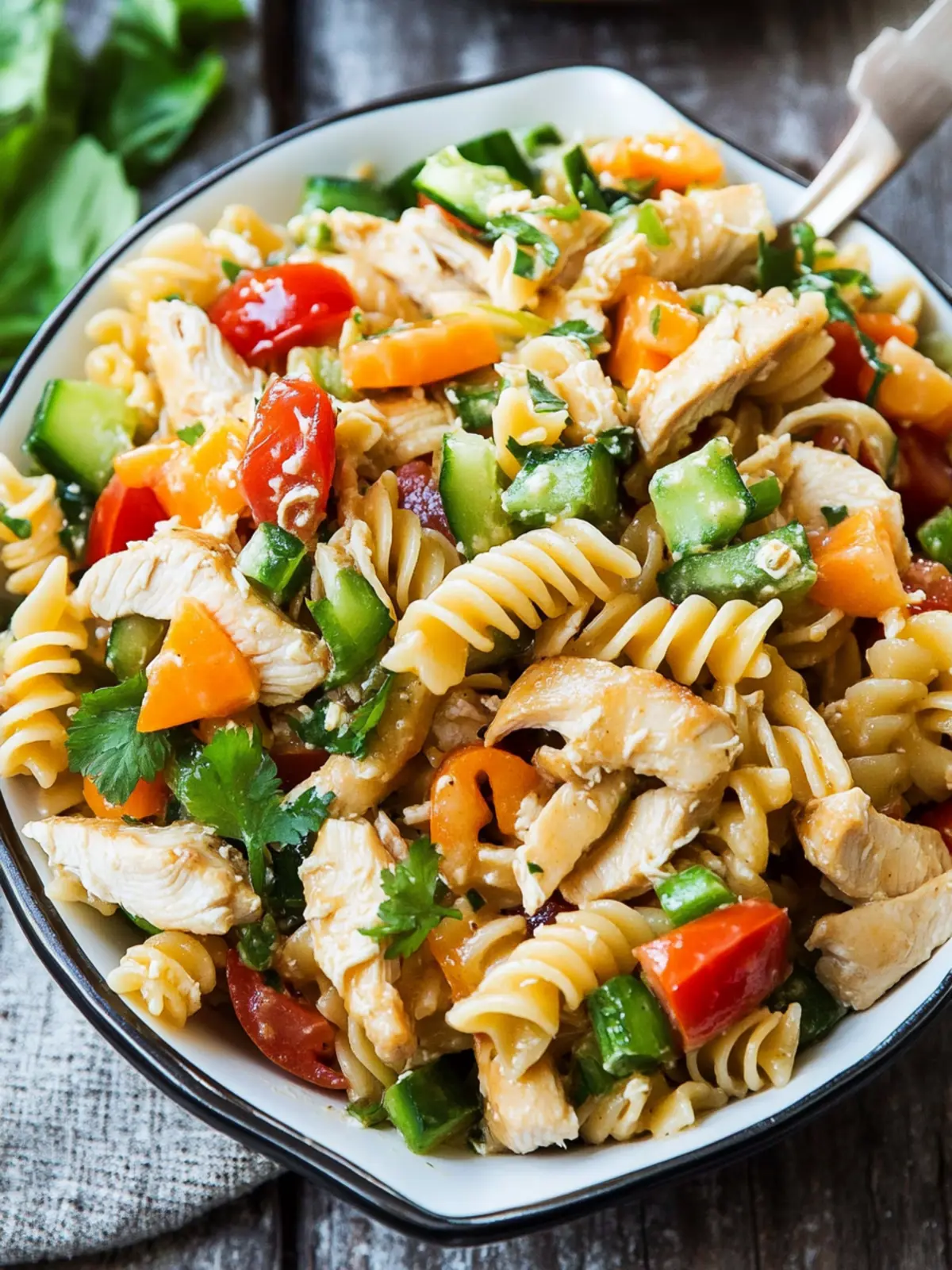 Delicious Teriyaki Chicken Pasta Salad for Fresh Flavors 3 Teriyaki Chicken Pasta Salad