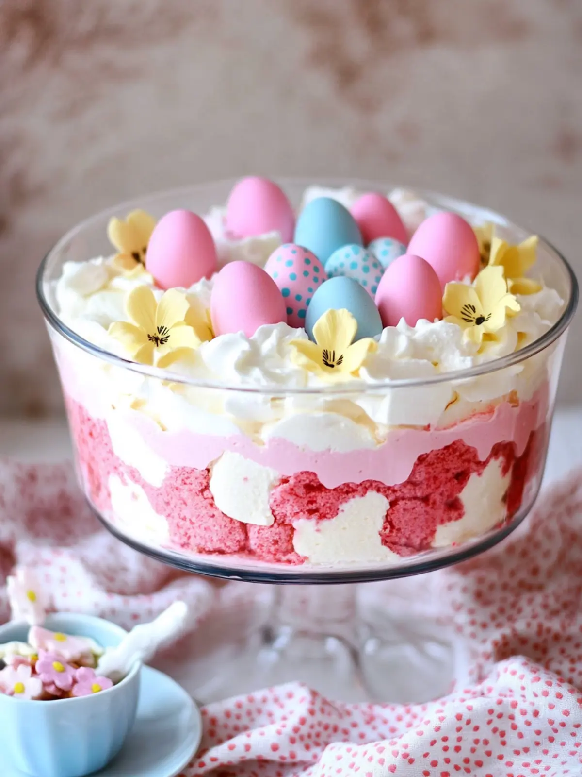 Easter Pink Velvet Cheesecake Trifle That'll Delight Everyone 4 Easter Pink Velvet Cheesecake Trifle