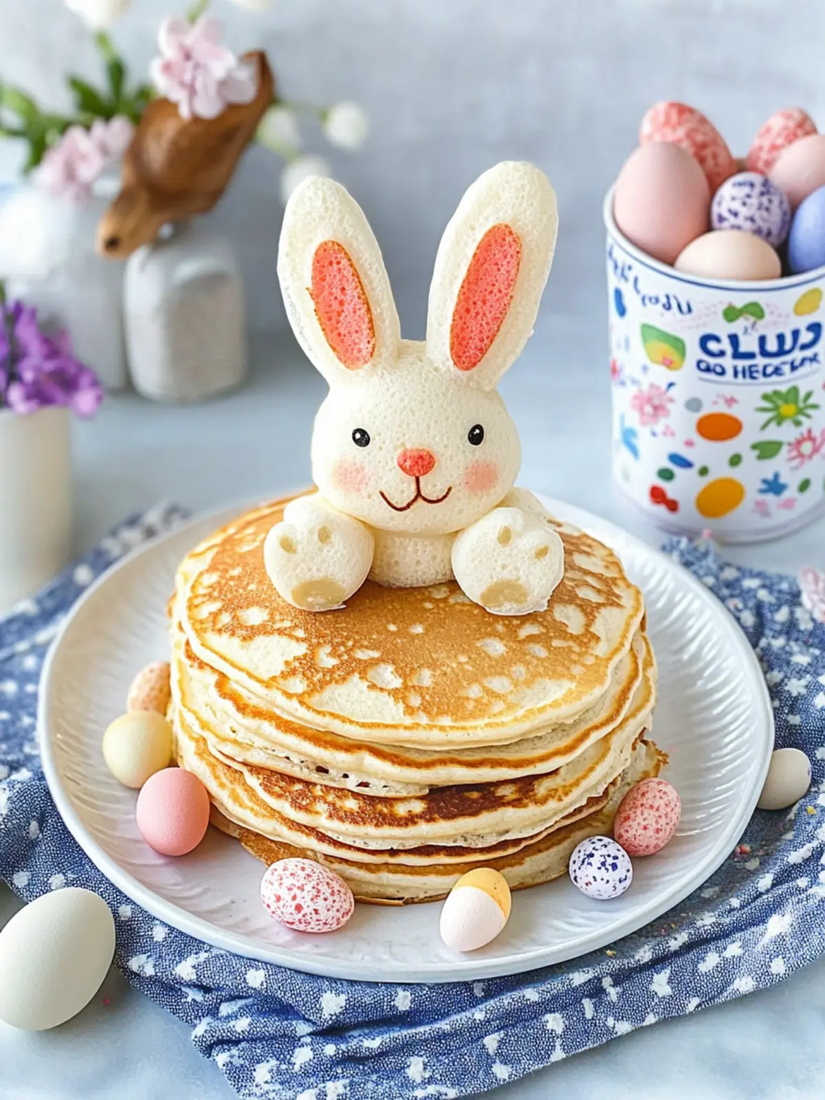 Easter Bunny Pancakes: Fun and Delicious Family Breakfast! 2 Easter Bunny Pancakes