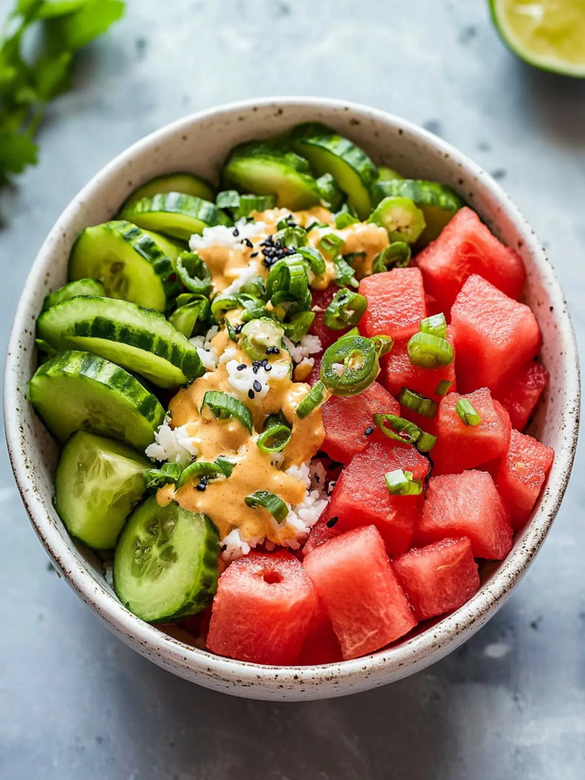 Watermelon Poke Bowl: A Fresh Twist on a Summer Favorite 2 Watermelon Poke Bowl