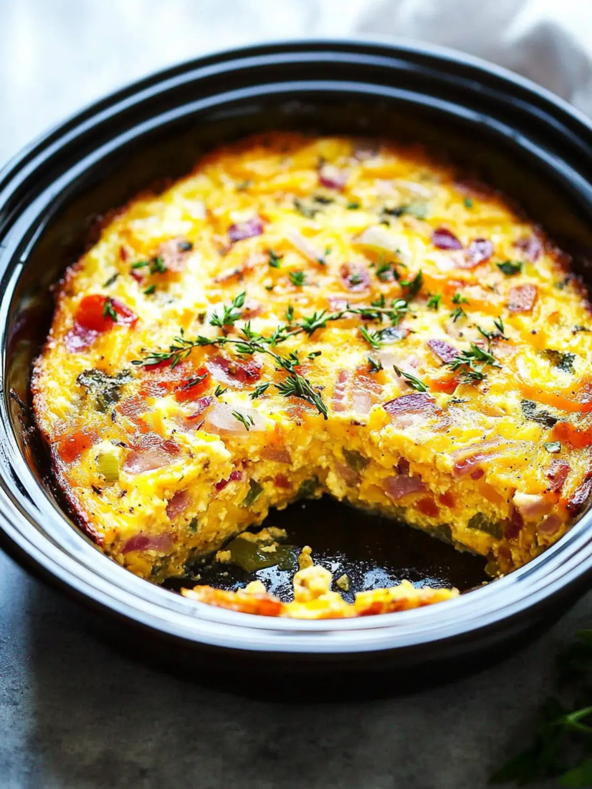 Delicious Crockpot Breakfast Casserole for Easy Mornings 3 Crockpot Breakfast Casserole
