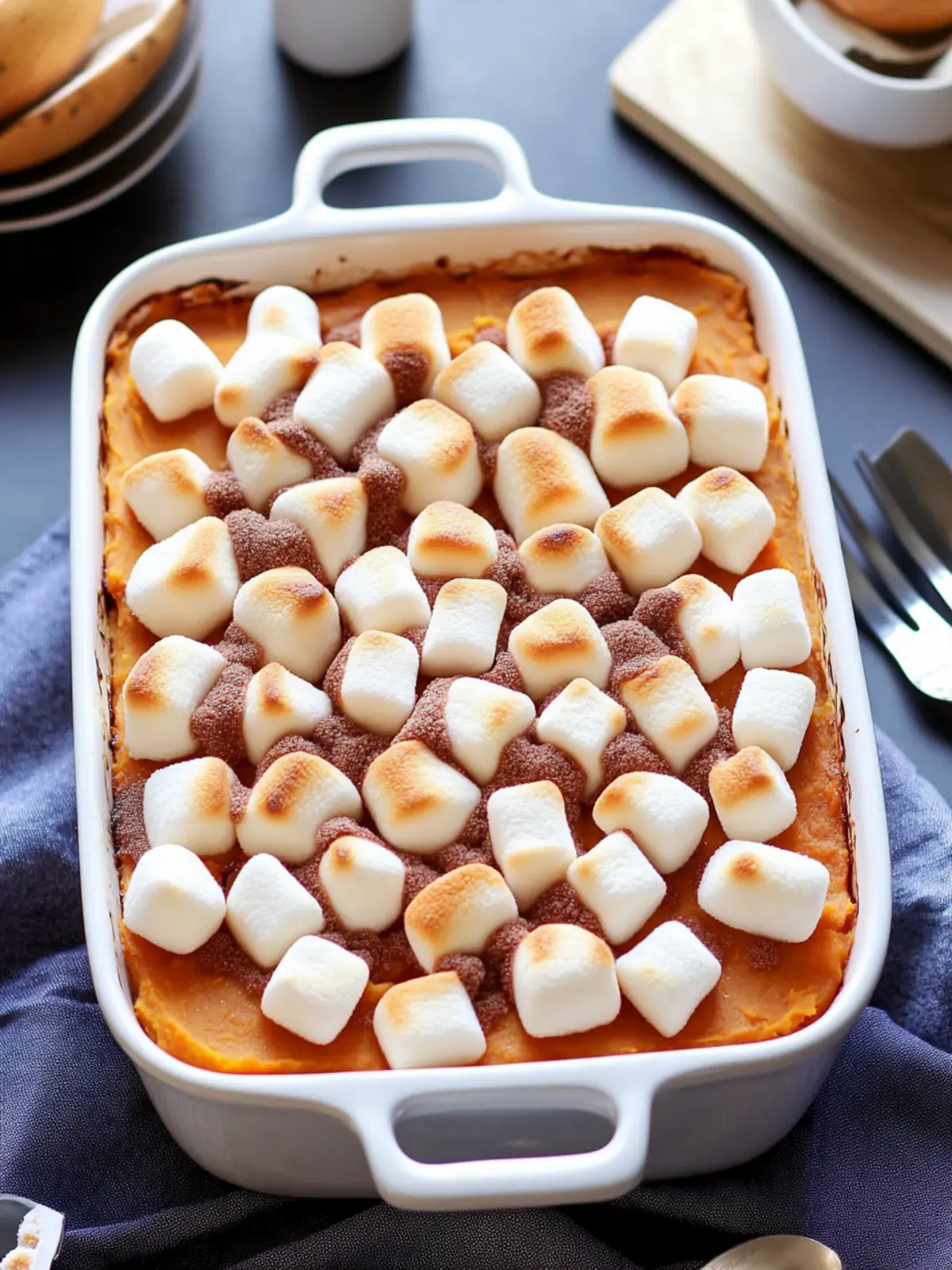 Delicious Sweet Potato Casserole with Marshmallows Bliss 5 Sweet Potato Casserole with Marshmallows