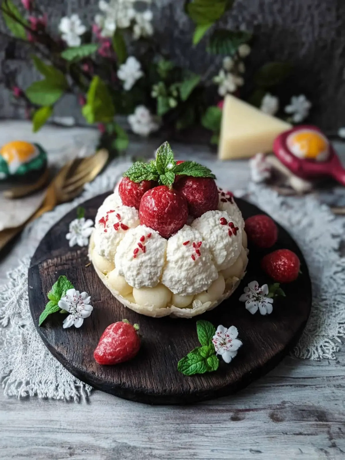 Irresistible Cheese Ball Bites with Grapes & Pomegranate 4 Cheese Ball