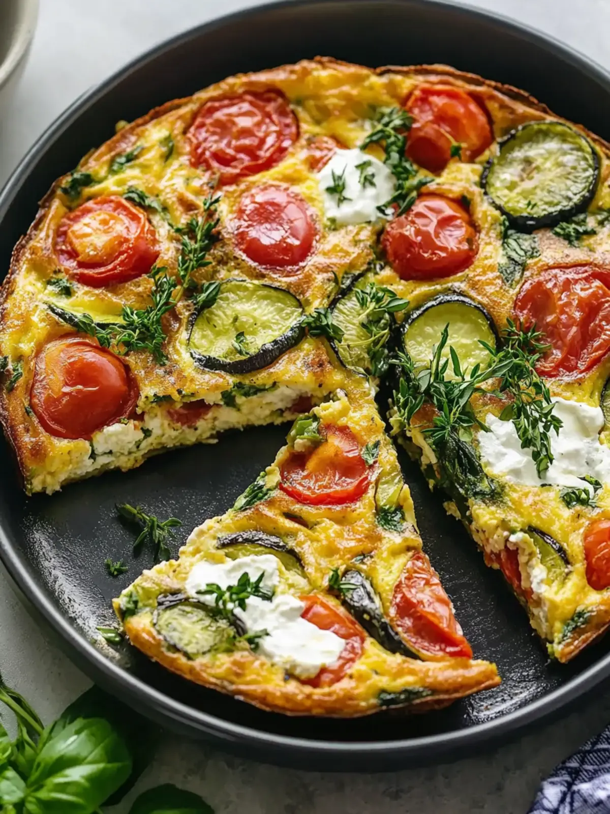 Mediterranean Frittata Veggie: Wholesome and Flavorful Delight 4 Mediterranean Frittata Veggie