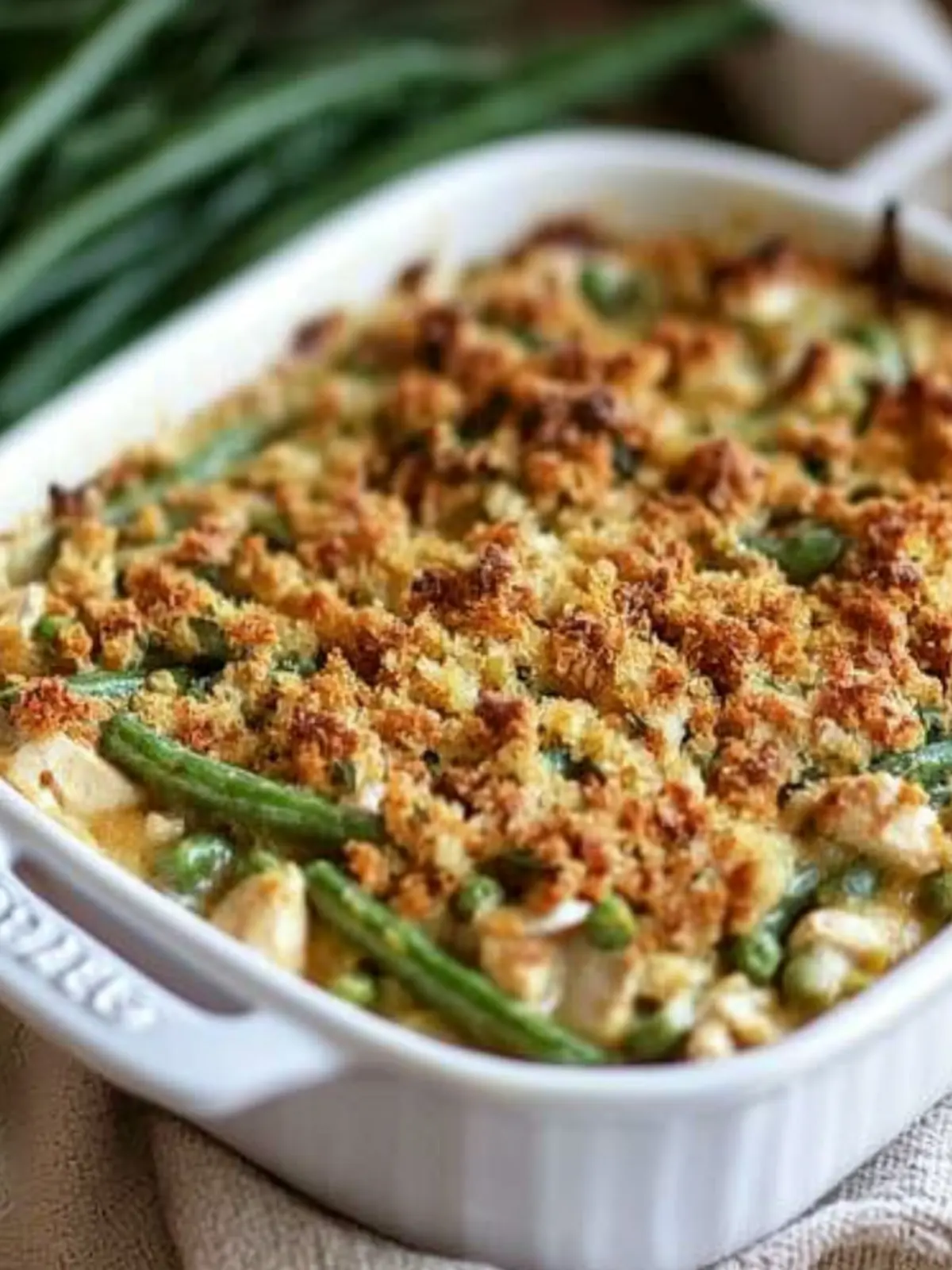 Easy Chicken Green Bean Casserole for Cozy Family Dinners 5 Chicken Green Bean Casserole