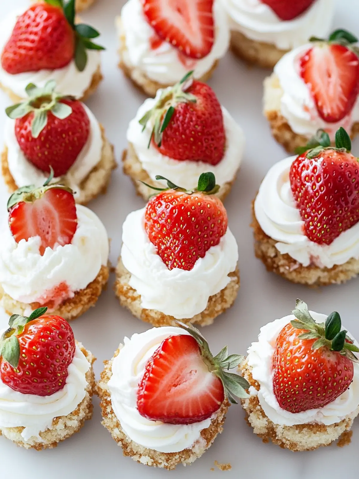 Irresistible Strawberry Shortcake Cheesecake Bites Recipe 4 Strawberry Shortcake Cheesecake Bites