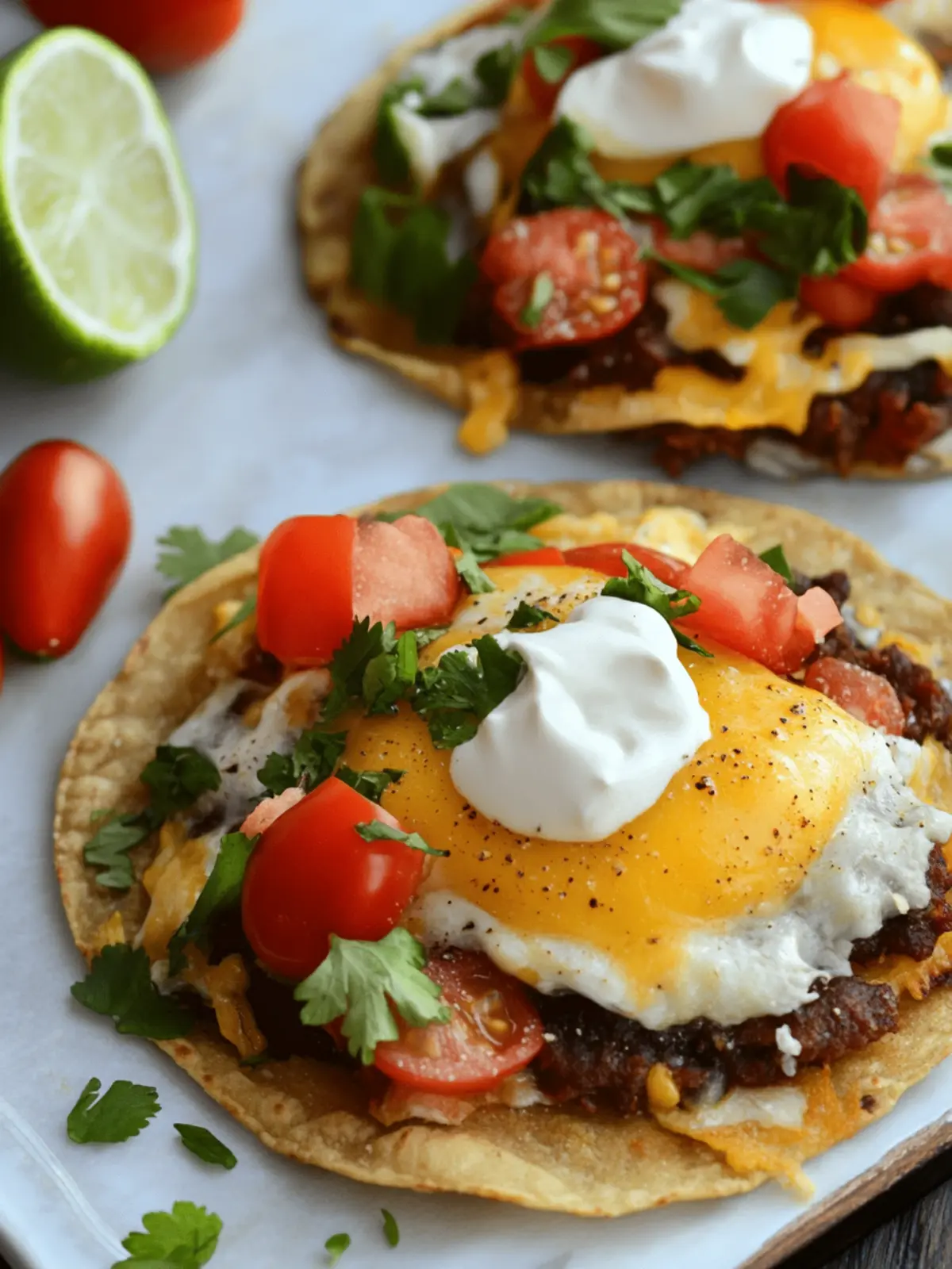 Loaded Breakfast Tostadas: A Flavor-Packed Morning Delight 3 Loaded Breakfast Tostadas