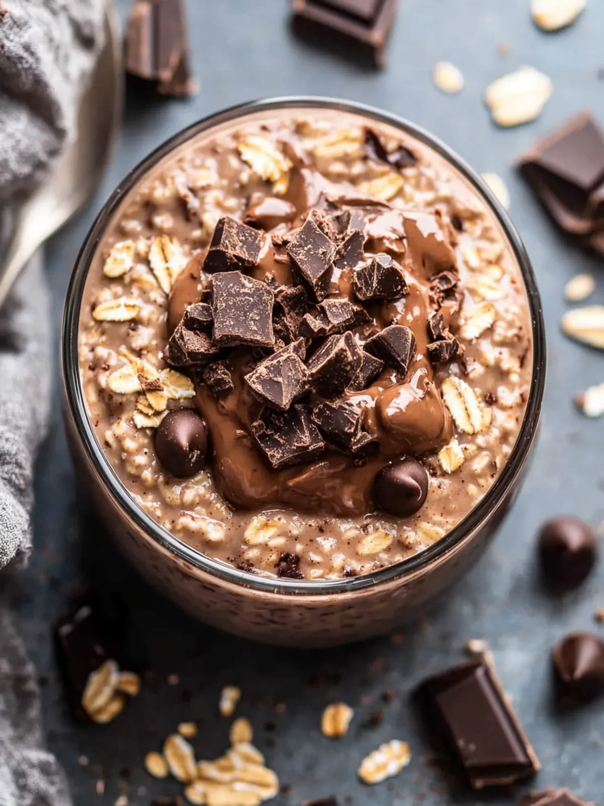 Irresistible Triple Chocolate Oats for Sweet Breakfast Bliss 4 Triple Chocolate Oats