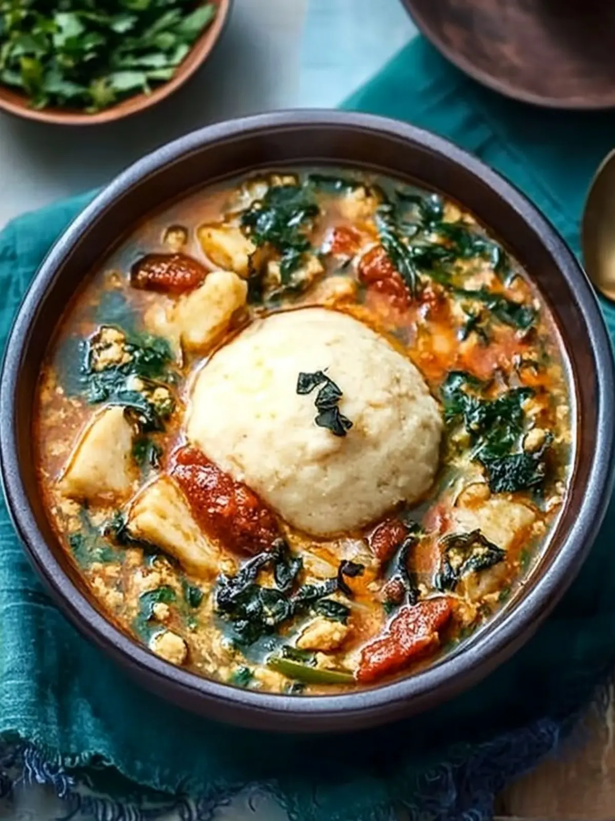 Irresistible Pounded Yam & Egusi Soup Recipe for Comfort Food Lovers 5 Pounded Yam and Egusi Soup
