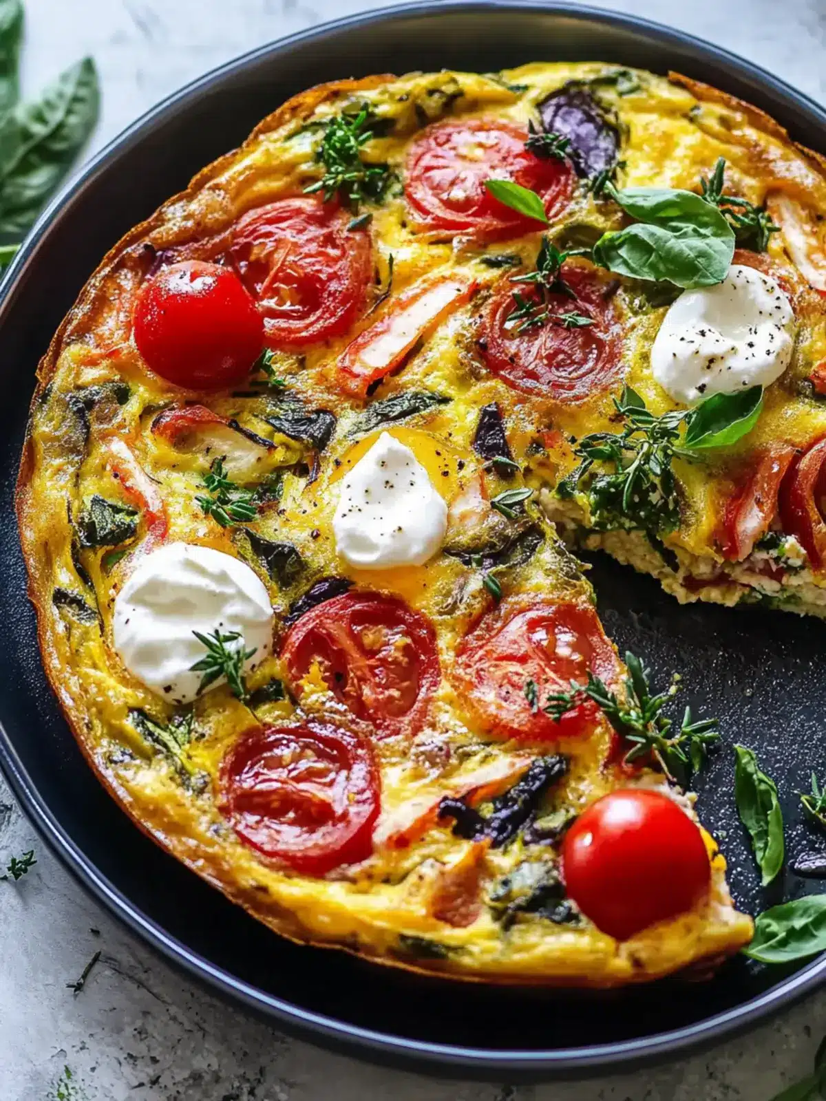 Mediterranean Frittata Veggie for an Easy Weeknight Meal 5 Mediterranean Frittata Veggie
