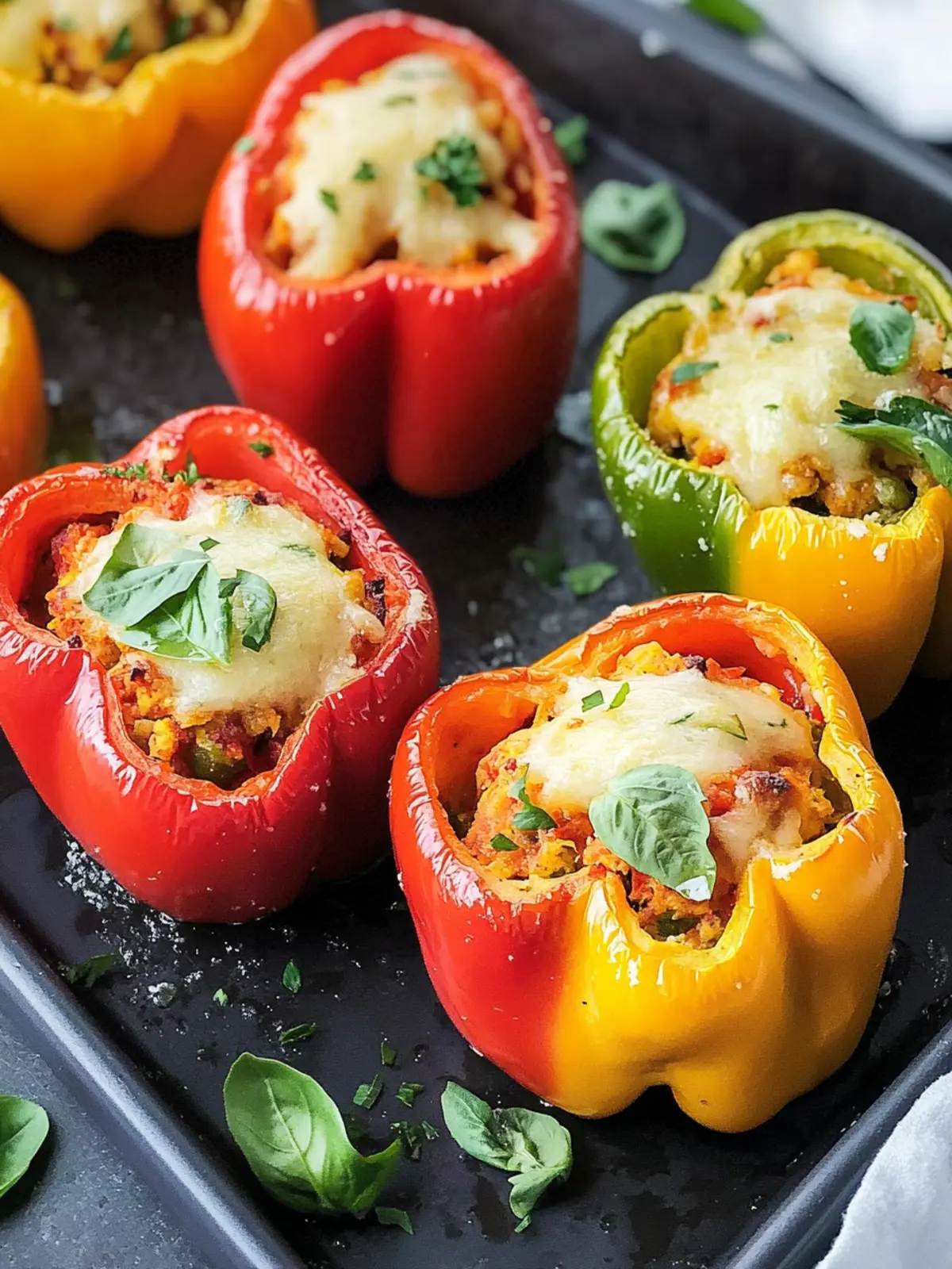 Delicious Stuffed Peppers for a Cozy Home-Cooked Meal 2 Stuffed Peppers
