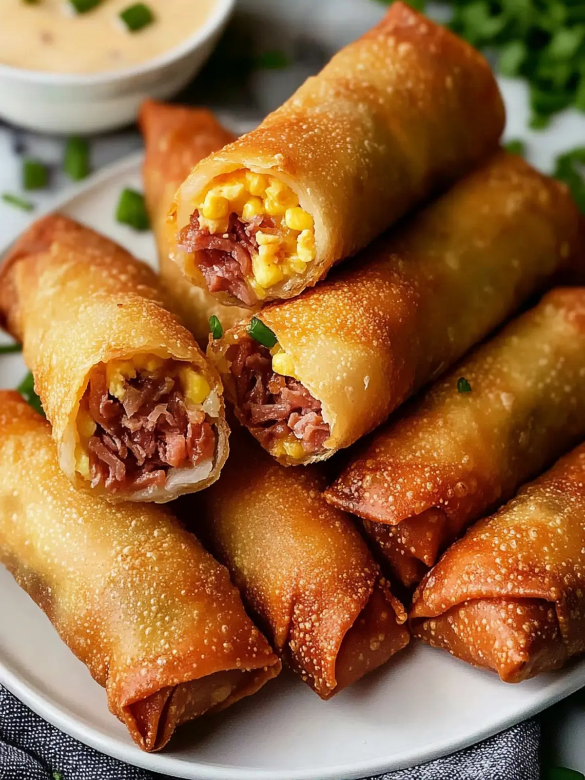 Irresistible Corned Beef Egg Rolls for a Flavorful Twist 2 Corned Beef Egg Rolls
