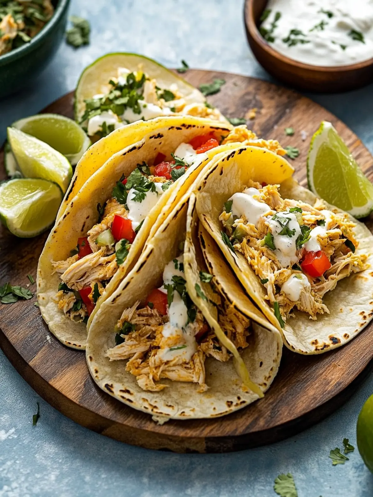 Savory Chicken Tacos with Shredded Chicken You’ll Love 5 Chicken Tacos with Shredded Chicken
